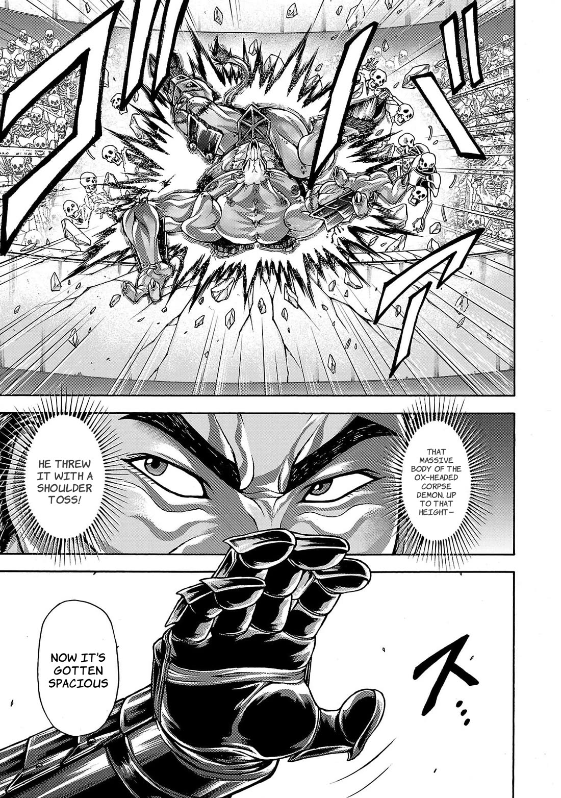 Baki Side Story - Retsu Kaioh Doesn't Mind Even if it's in another World Chapter 54 page 14 - Chapter 54: Underworld King