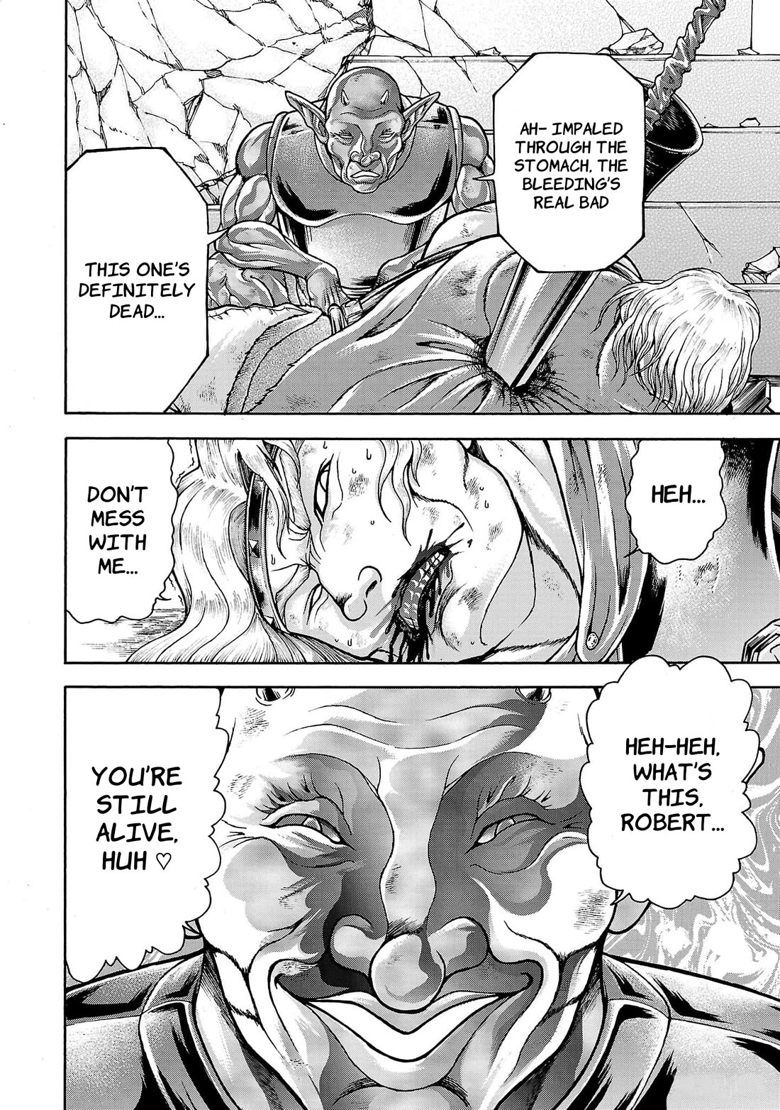 Baki Side Story - Retsu Kaioh Doesn't Mind Even if it's in another World Chapter 54 page 2 - Chapter 54: Underworld King