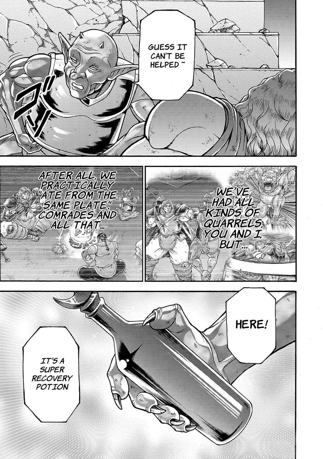 Baki Side Story - Retsu Kaioh Doesn't Mind Even if it's in another World Chapter 54 page 3 - Chapter 54: Underworld King