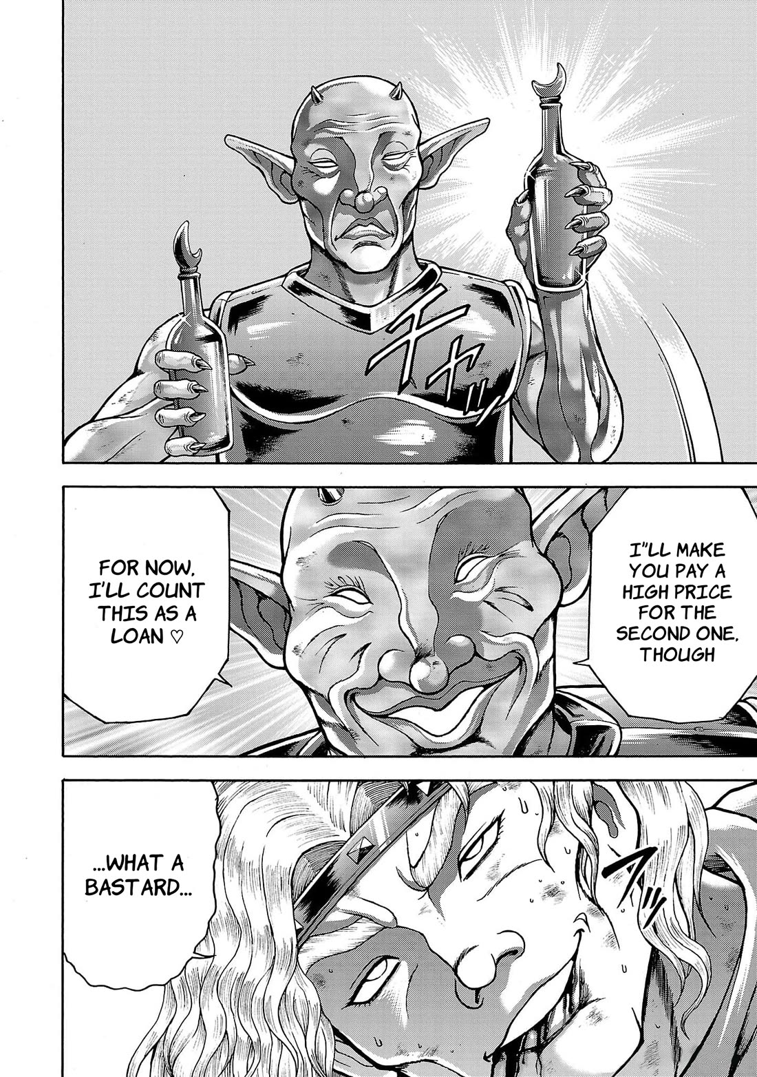Baki Side Story - Retsu Kaioh Doesn't Mind Even if it's in another World Chapter 54 page 6 - Chapter 54: Underworld King