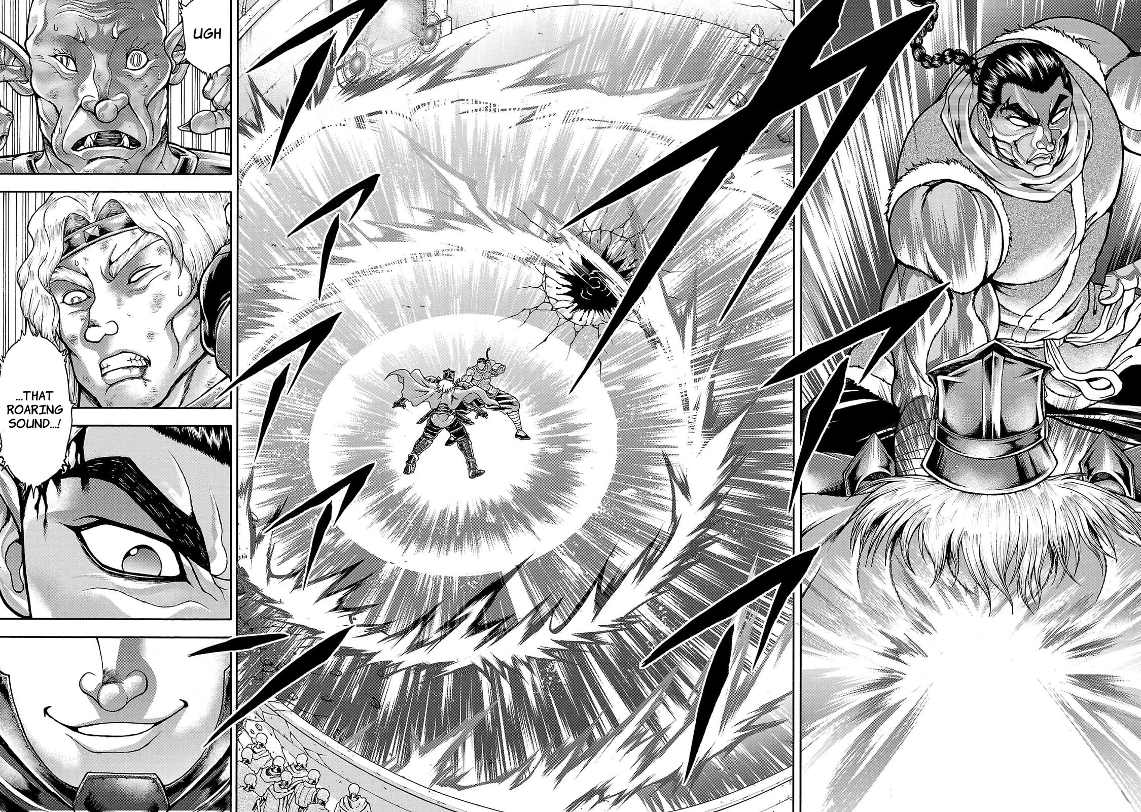 Baki Side Story - Retsu Kaioh Doesn't Mind Even if it's in another World Chapter 55 page 11 - Chapter 55: East–West Showdown