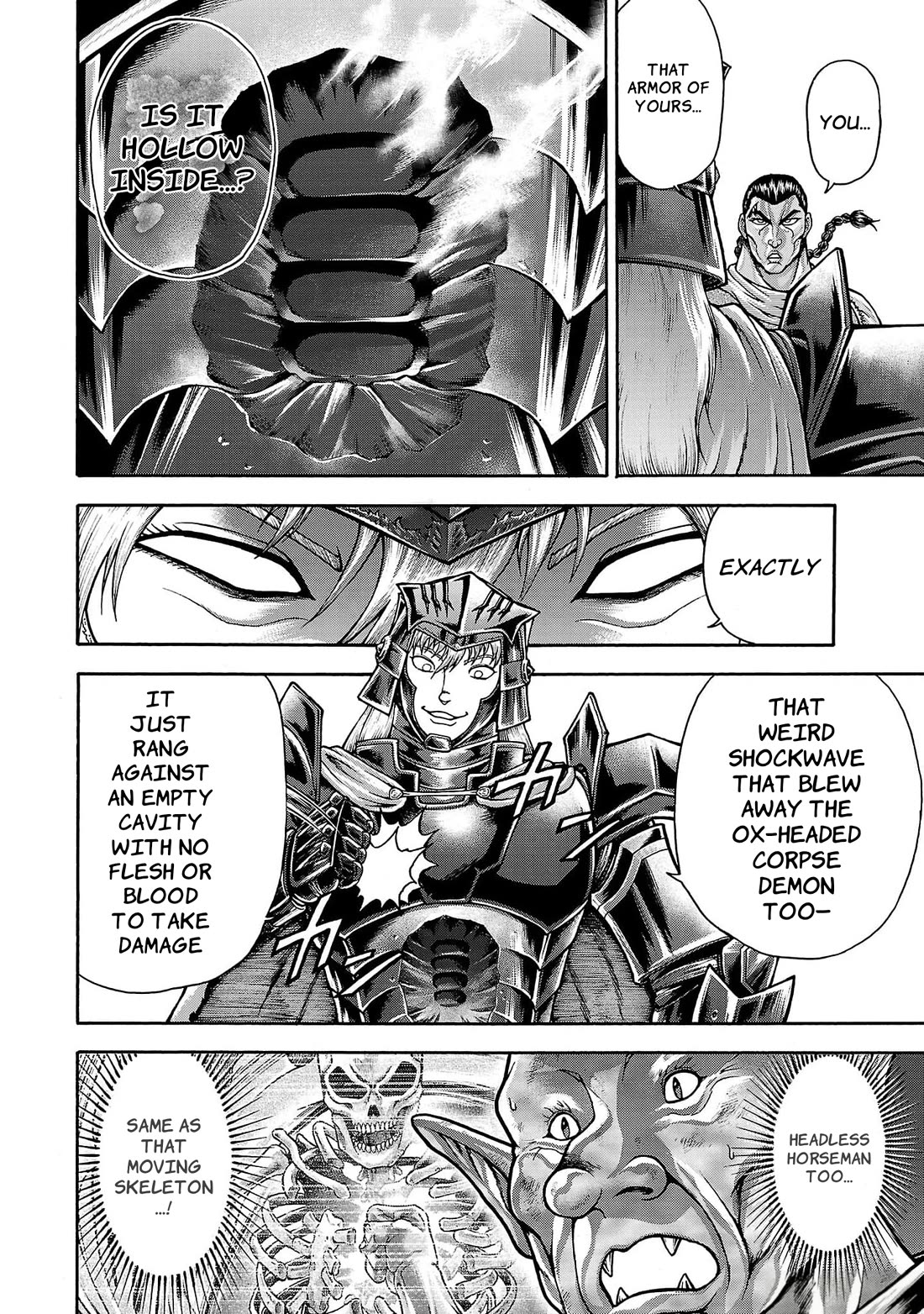 Baki Side Story - Retsu Kaioh Doesn't Mind Even if it's in another World Chapter 55 page 12 - Chapter 55: East–West Showdown