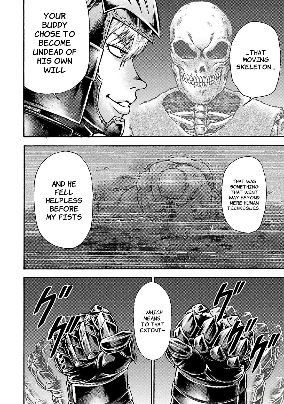 Baki Side Story - Retsu Kaioh Doesn't Mind Even if it's in another World Chapter 55 page 14 - Chapter 55: East–West Showdown