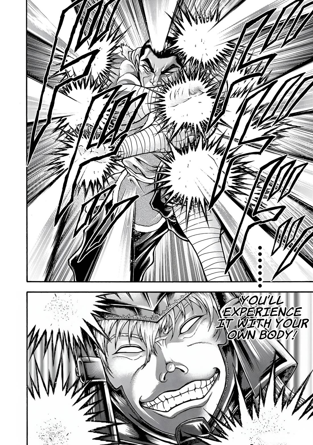 Baki Side Story - Retsu Kaioh Doesn't Mind Even if it's in another World Chapter 55 page 17 - Chapter 55: East–West Showdown