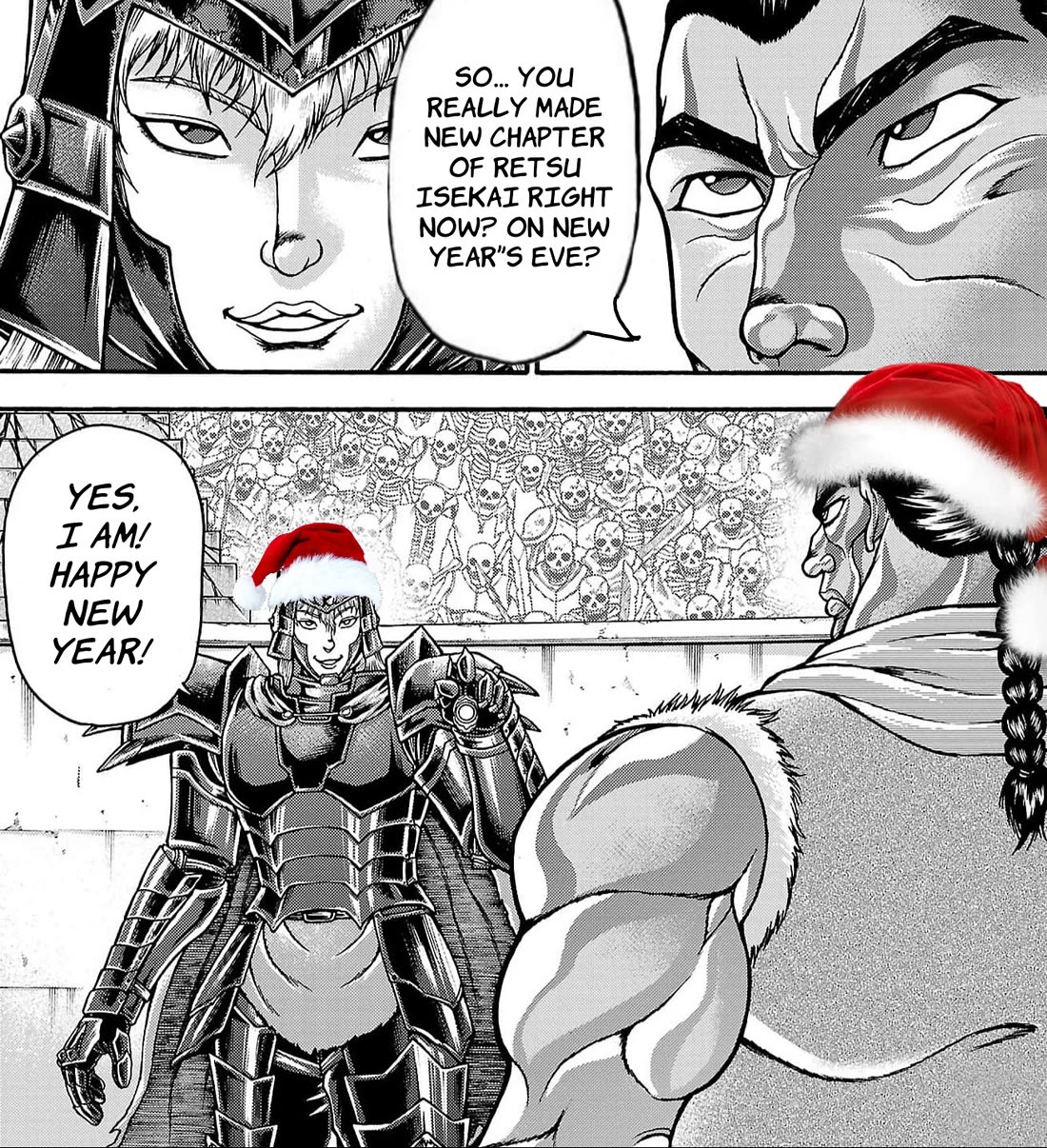 Baki Side Story - Retsu Kaioh Doesn't Mind Even if it's in another World Chapter 55 page 18 - Chapter 55: East–West Showdown