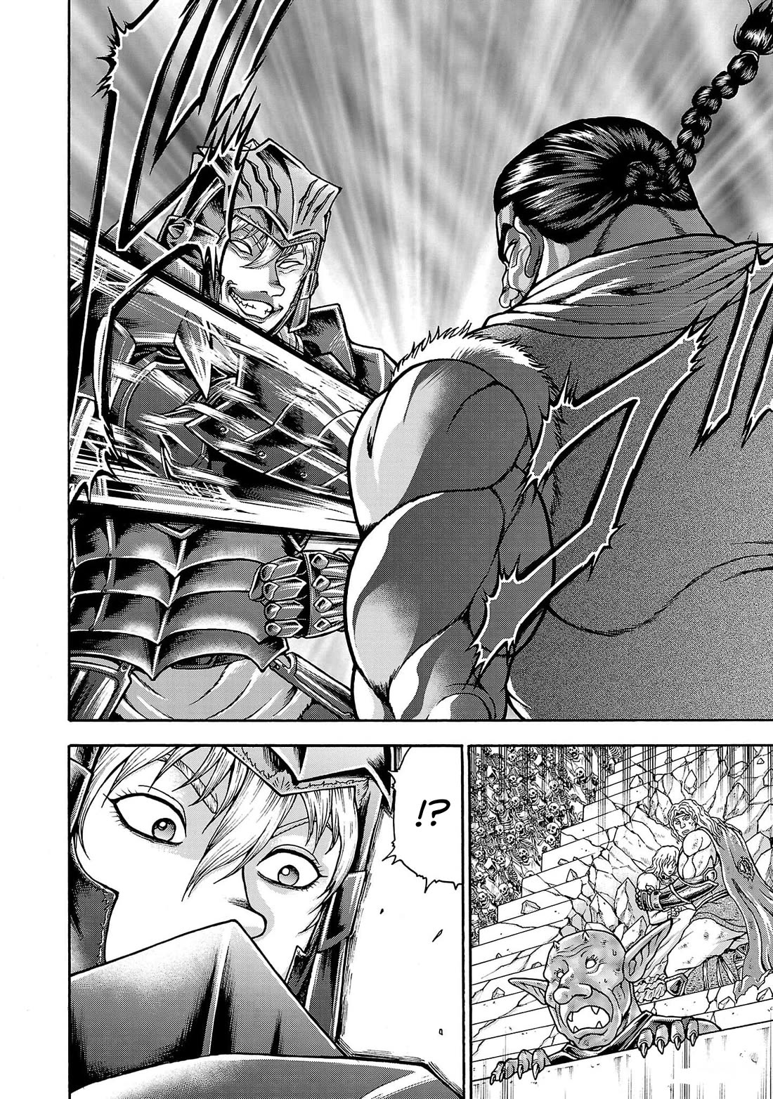 Baki Side Story - Retsu Kaioh Doesn't Mind Even if it's in another World Chapter 55 page 2 - Chapter 55: East–West Showdown