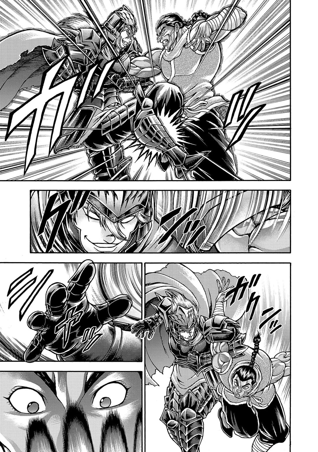 Baki Side Story - Retsu Kaioh Doesn't Mind Even if it's in another World Chapter 55 page 5 - Chapter 55: East–West Showdown