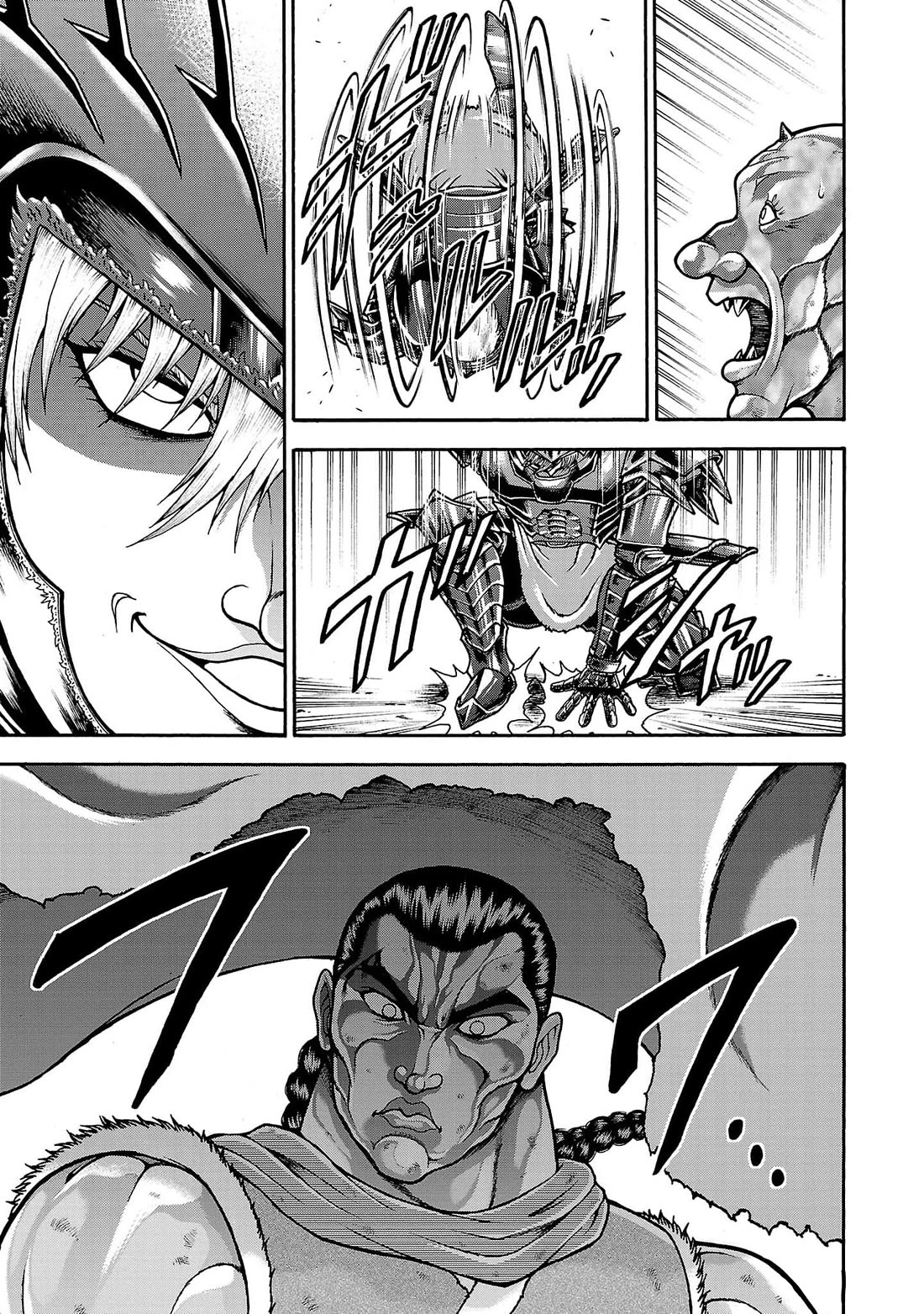 Baki Side Story - Retsu Kaioh Doesn't Mind Even if it's in another World Chapter 56 page 10 - Chapter 56: Demon Fist