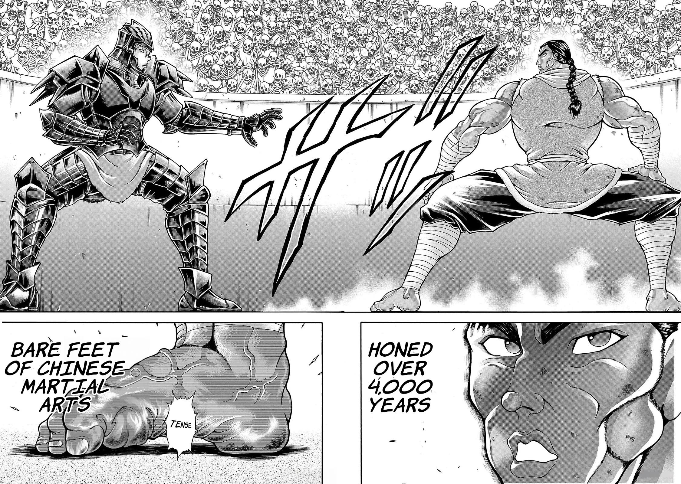 Baki Side Story - Retsu Kaioh Doesn't Mind Even if it's in another World Chapter 56 page 15 - Chapter 56: Demon Fist