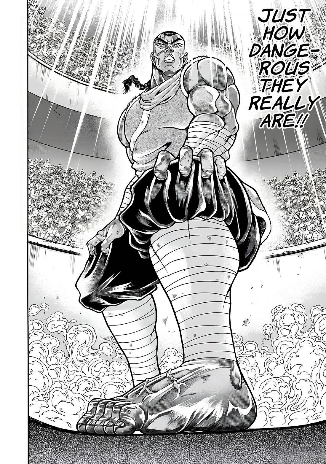 Baki Side Story - Retsu Kaioh Doesn't Mind Even if it's in another World Chapter 56 page 16 - Chapter 56: Demon Fist