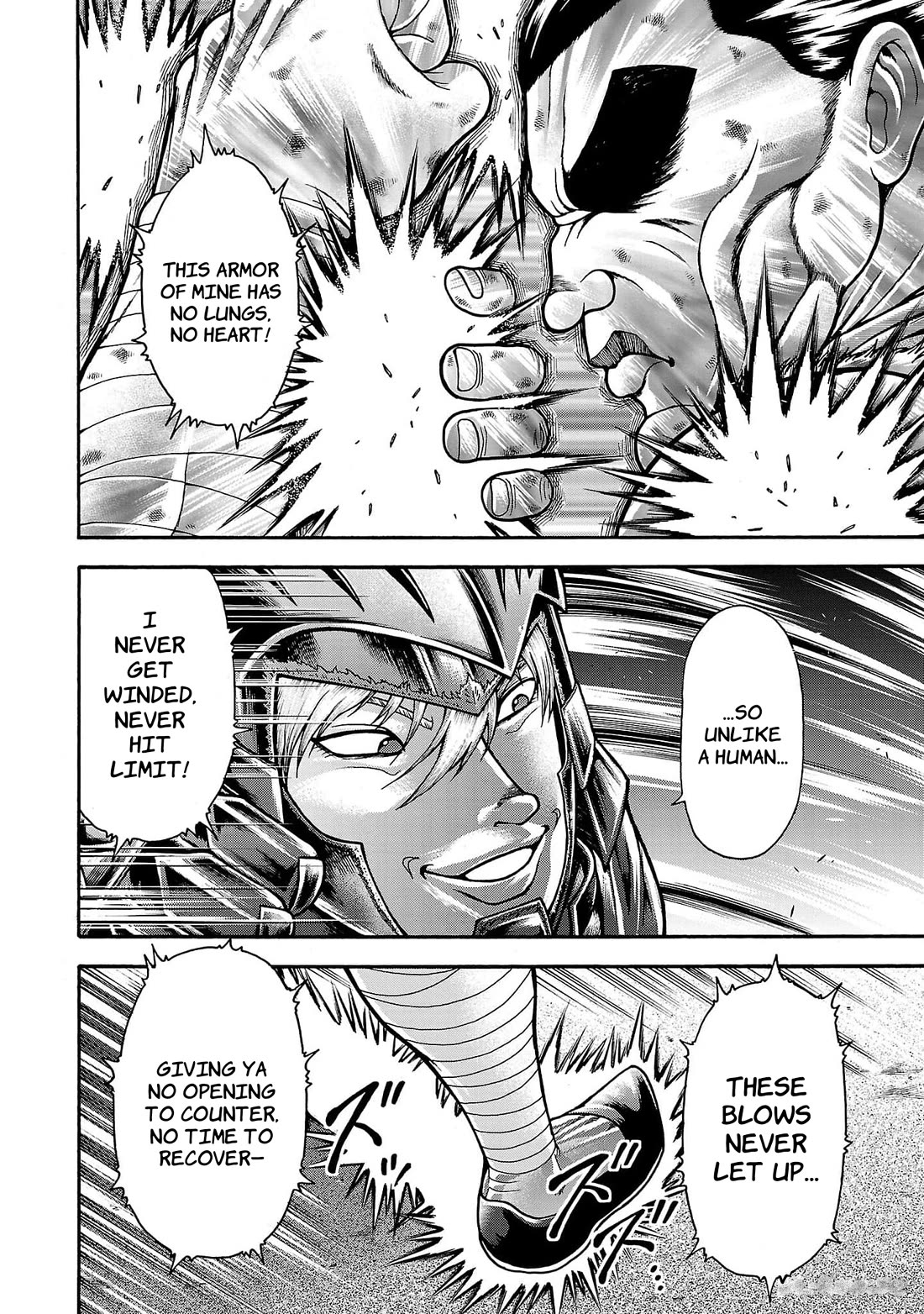 Baki Side Story - Retsu Kaioh Doesn't Mind Even if it's in another World Chapter 56 page 3 - Chapter 56: Demon Fist