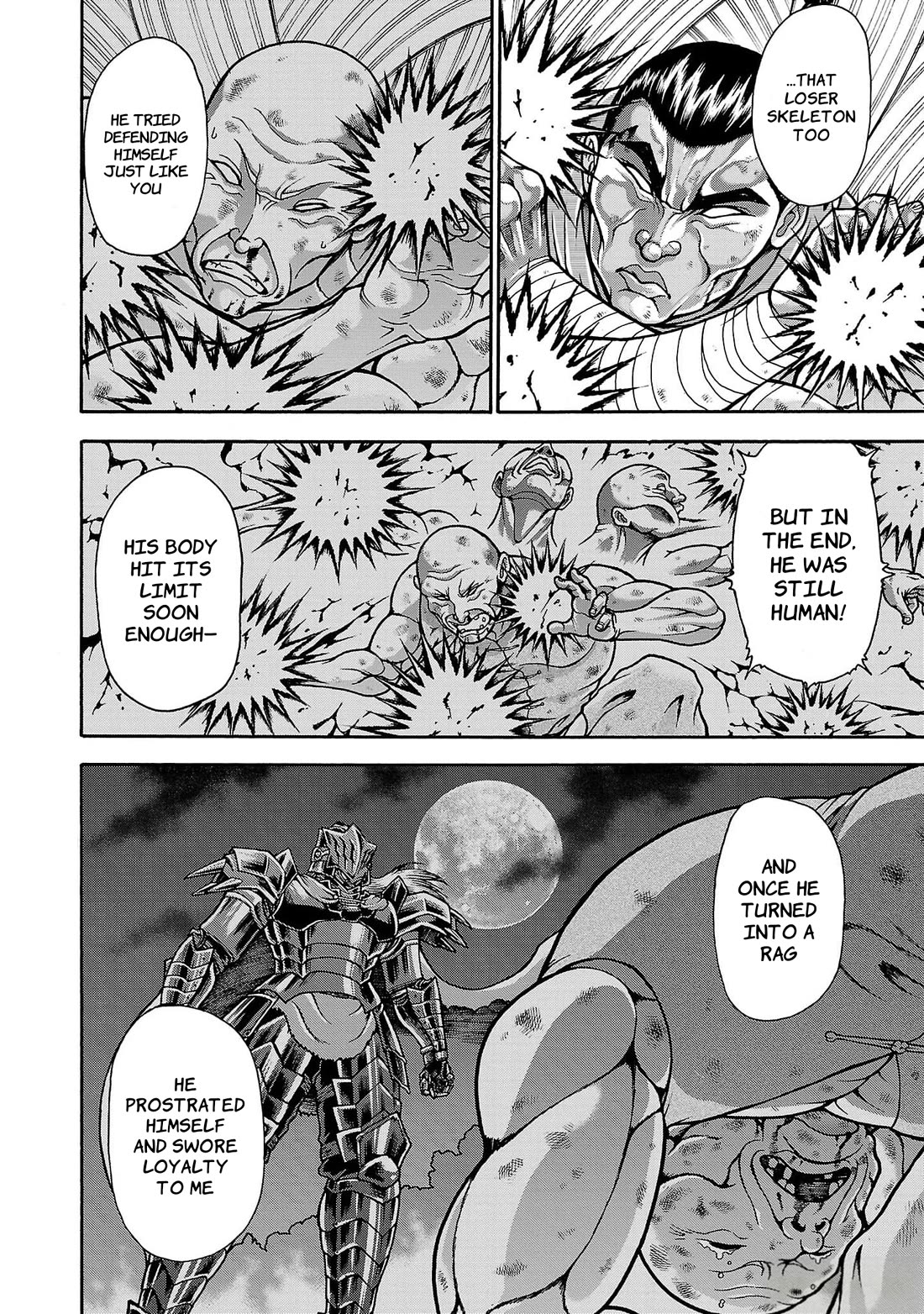 Baki Side Story - Retsu Kaioh Doesn't Mind Even if it's in another World Chapter 56 page 5 - Chapter 56: Demon Fist