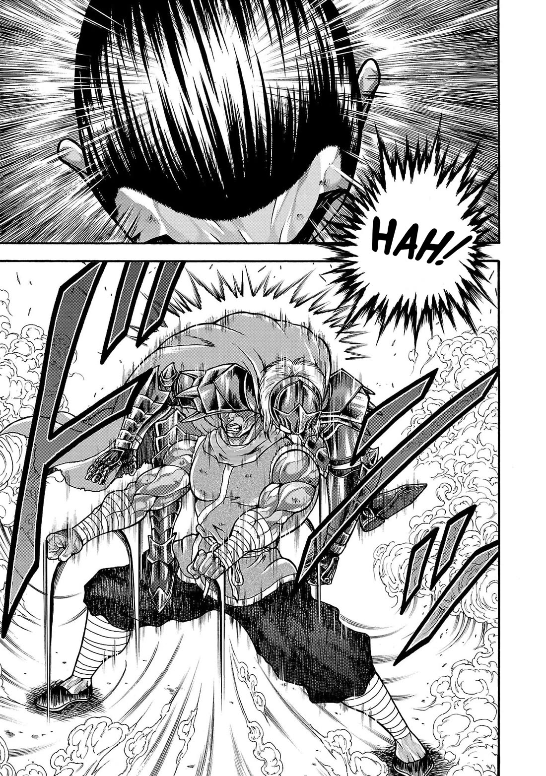Baki Side Story - Retsu Kaioh Doesn't Mind Even if it's in another World Chapter 56 page 8 - Chapter 56: Demon Fist