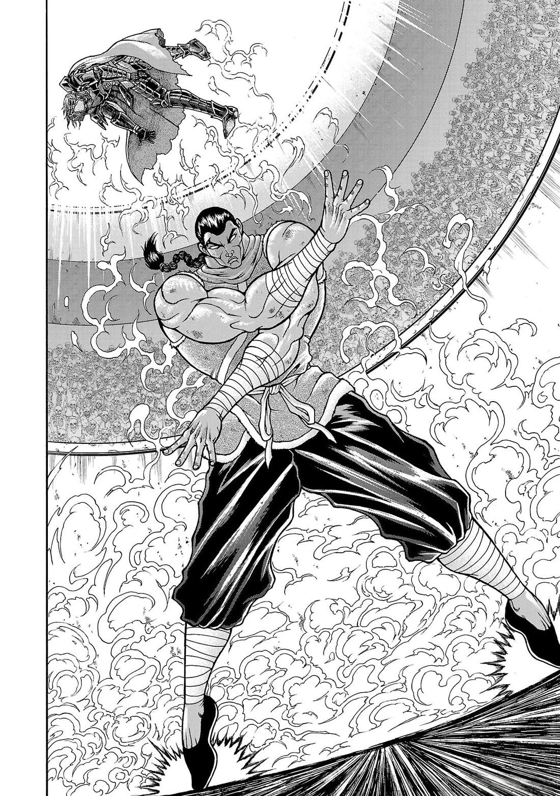 Baki Side Story - Retsu Kaioh Doesn't Mind Even if it's in another World Chapter 56 page 9 - Chapter 56: Demon Fist