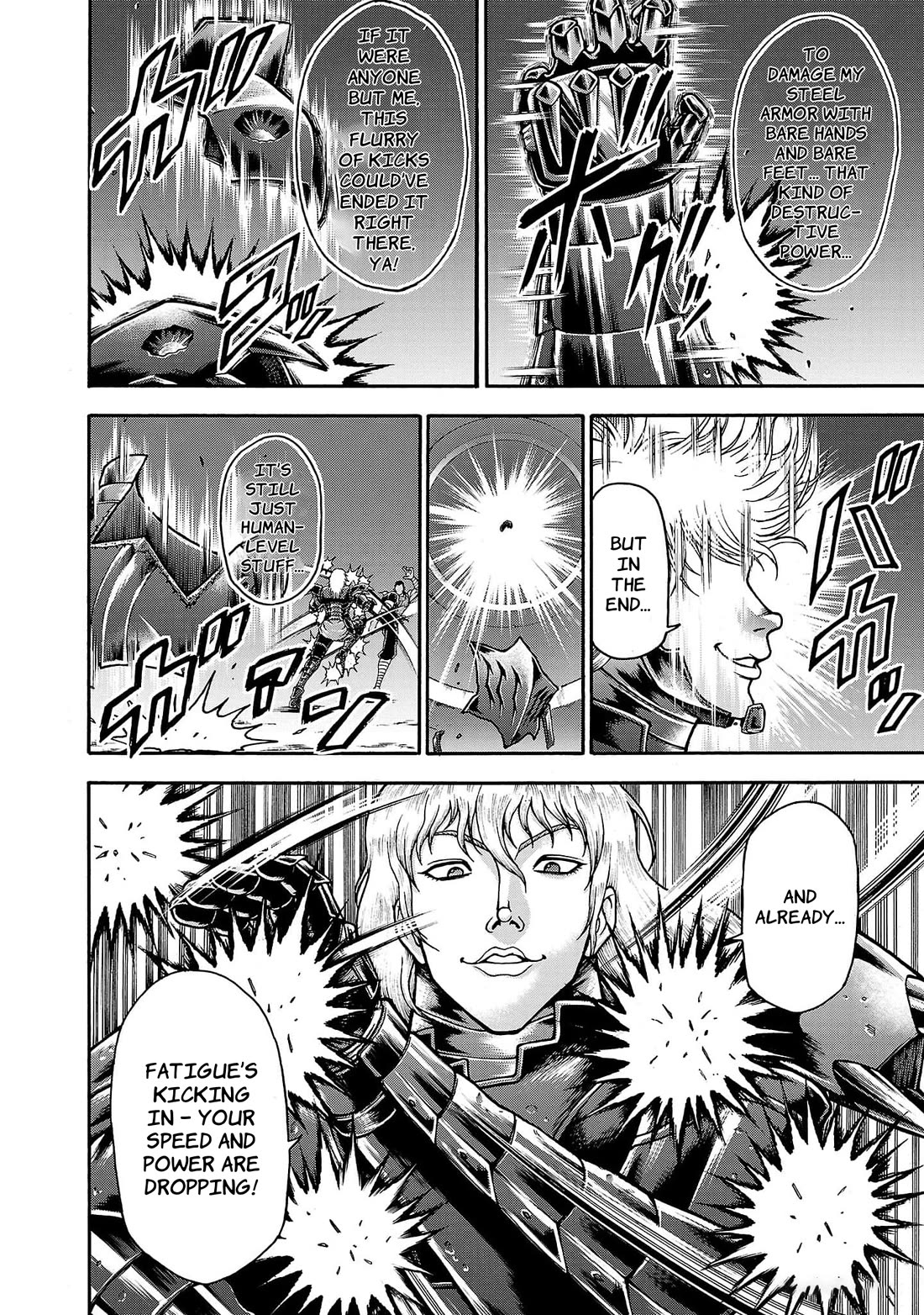 Baki Side Story - Retsu Kaioh Doesn't Mind Even if it's in another World Chapter 57 page 4 - Chapter 57: Foot fist