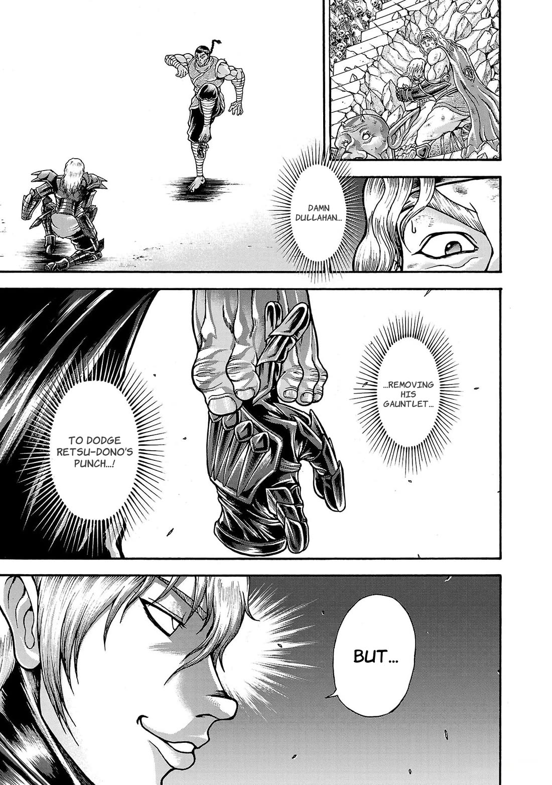 Baki Side Story - Retsu Kaioh Doesn't Mind Even if it's in another World Chapter 57 page 9 - Chapter 57: Foot fist