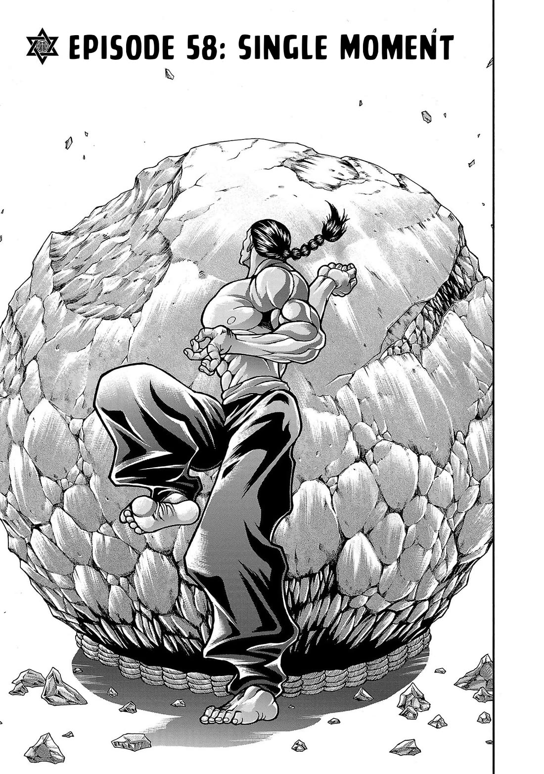 Baki Side Story - Retsu Kaioh Doesn't Mind Even if it's in another World Chapter 58 page 1 - Chapter 58: Single moment