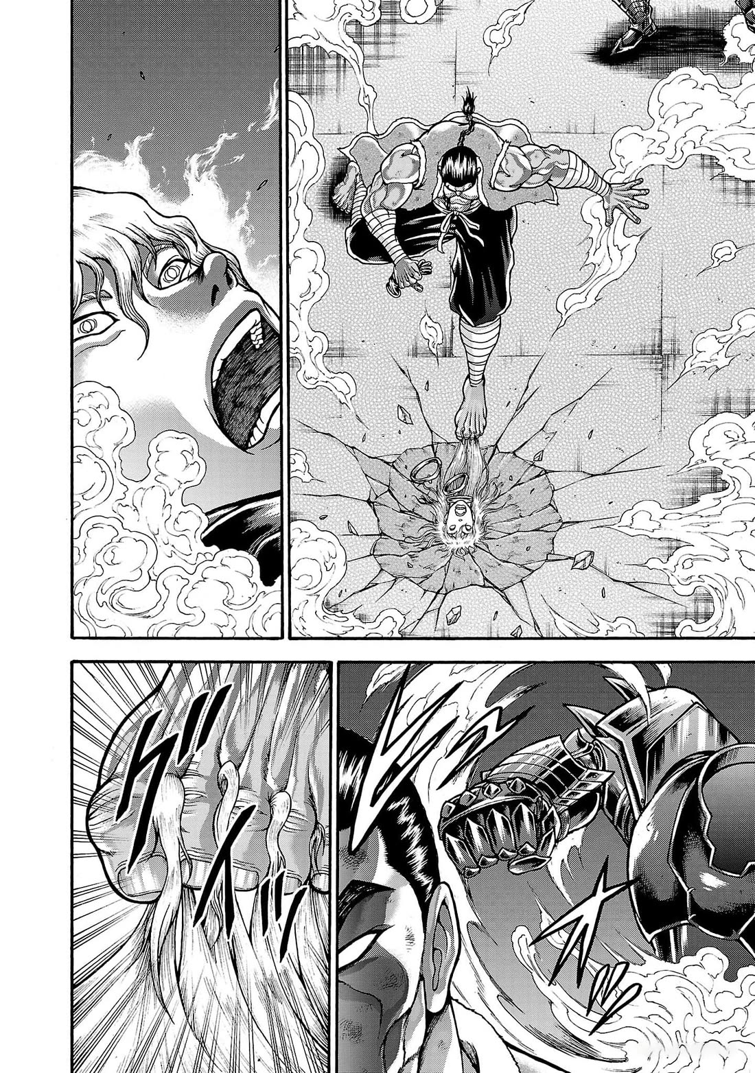 Baki Side Story - Retsu Kaioh Doesn't Mind Even if it's in another World Chapter 58 page 2 - Chapter 58: Single moment