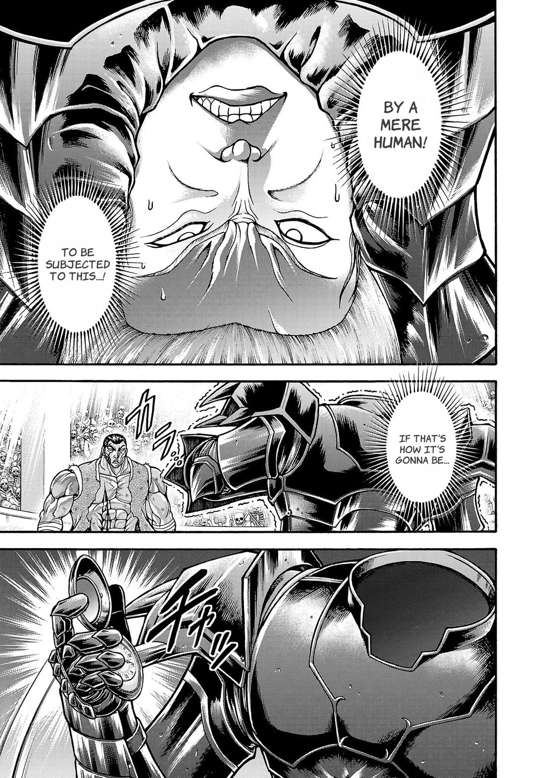 Baki Side Story - Retsu Kaioh Doesn't Mind Even if it's in another World Chapter 58 page 5 - Chapter 58: Single moment