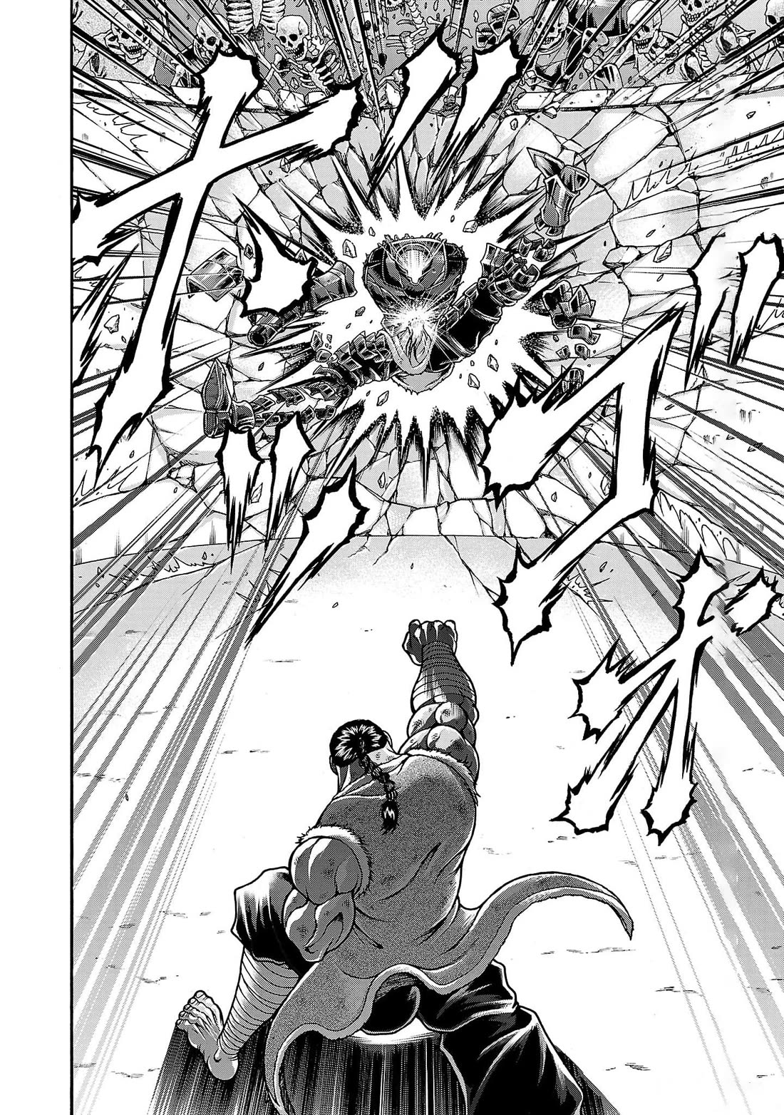 Baki Side Story - Retsu Kaioh Doesn't Mind Even if it's in another World Chapter 59 page 13 - Chapter 59: Retsu Kaioh vs Dullahan - final showdown!