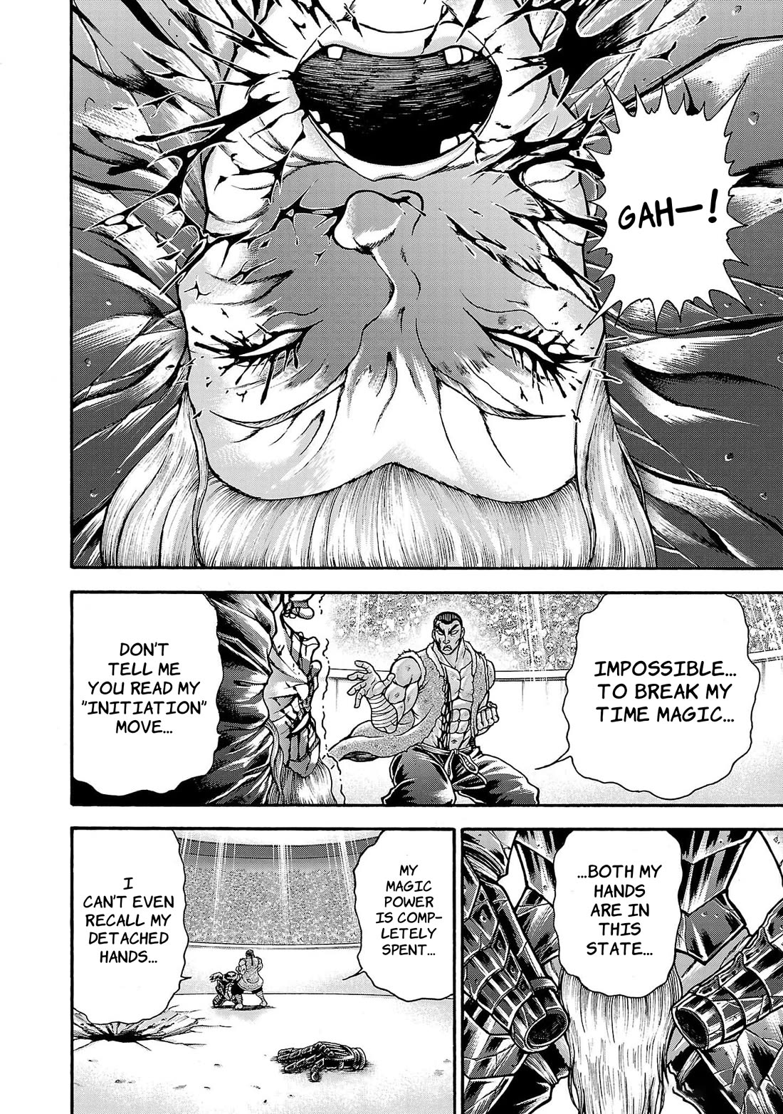 Baki Side Story - Retsu Kaioh Doesn't Mind Even if it's in another World Chapter 59 page 2 - Chapter 59: Retsu Kaioh vs Dullahan - final showdown!