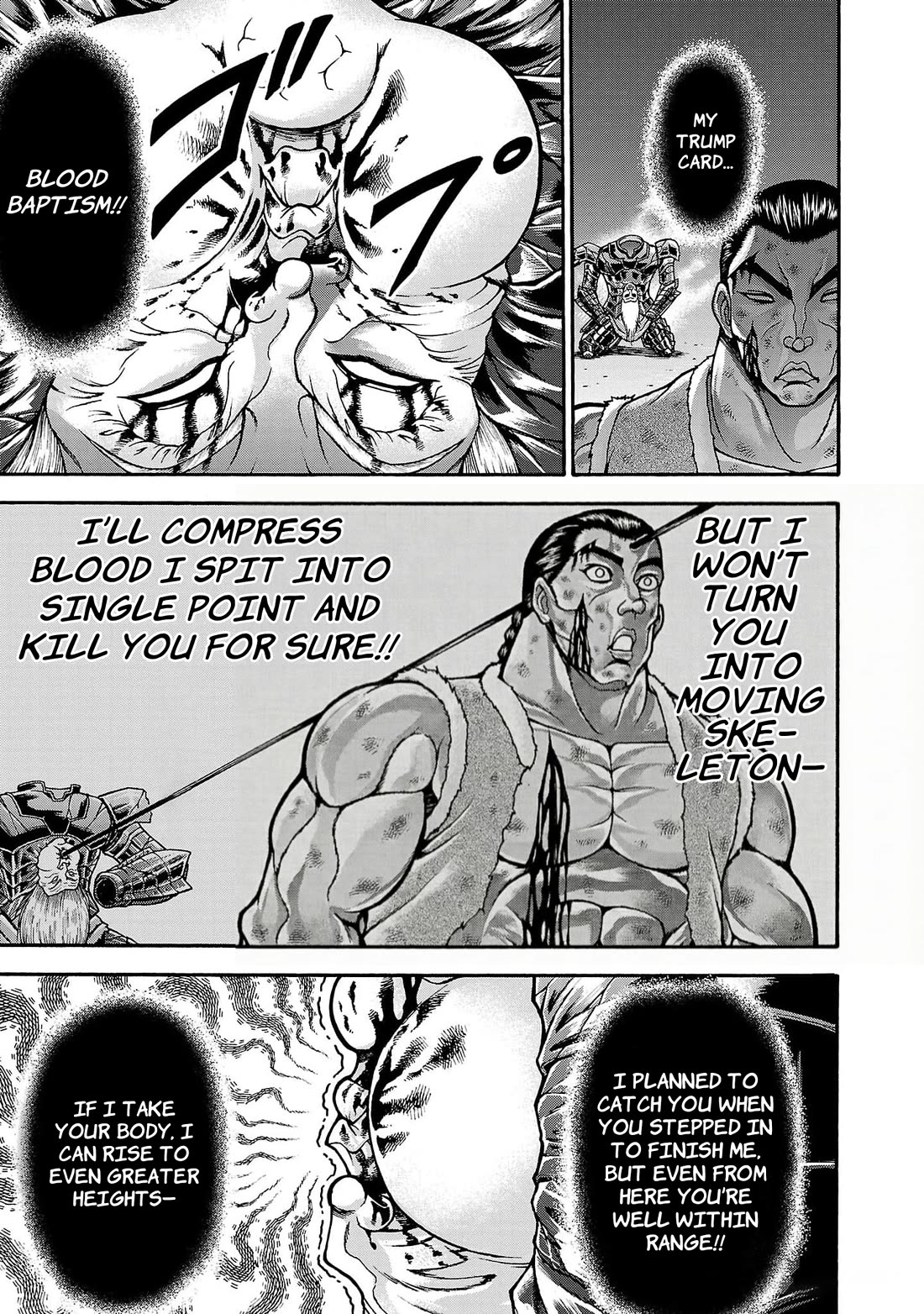 Baki Side Story - Retsu Kaioh Doesn't Mind Even if it's in another World Chapter 59 page 5 - Chapter 59: Retsu Kaioh vs Dullahan - final showdown!