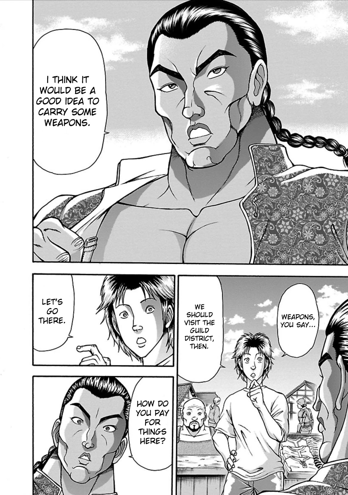 Baki Side Story - Retsu Kaioh Doesn't Mind Even if it's in another World Chapter 6 page 6 - Chapter 6: The country of Brakirka