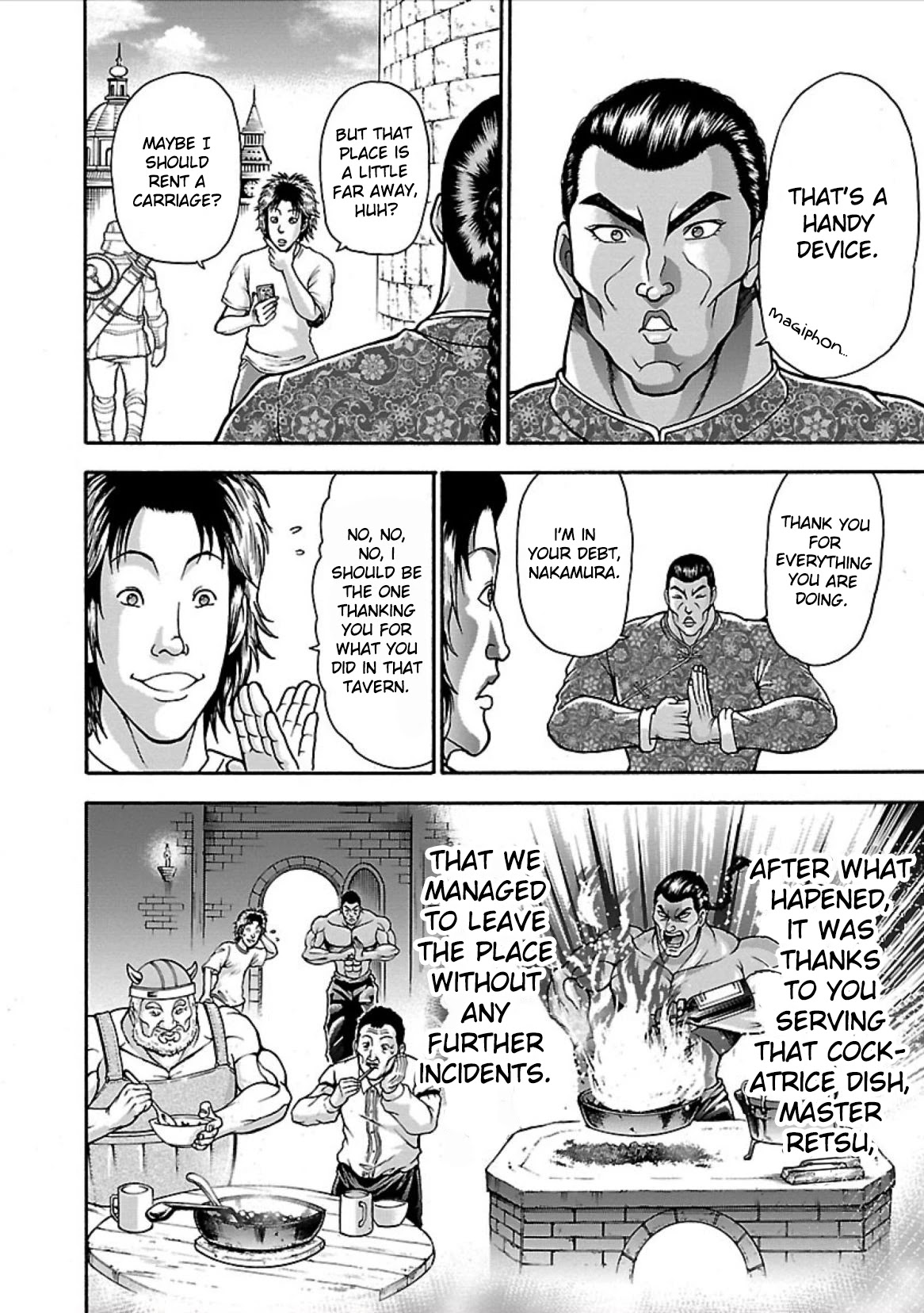 Baki Side Story - Retsu Kaioh Doesn't Mind Even if it's in another World Chapter 6 page 9 - Chapter 6: The country of Brakirka