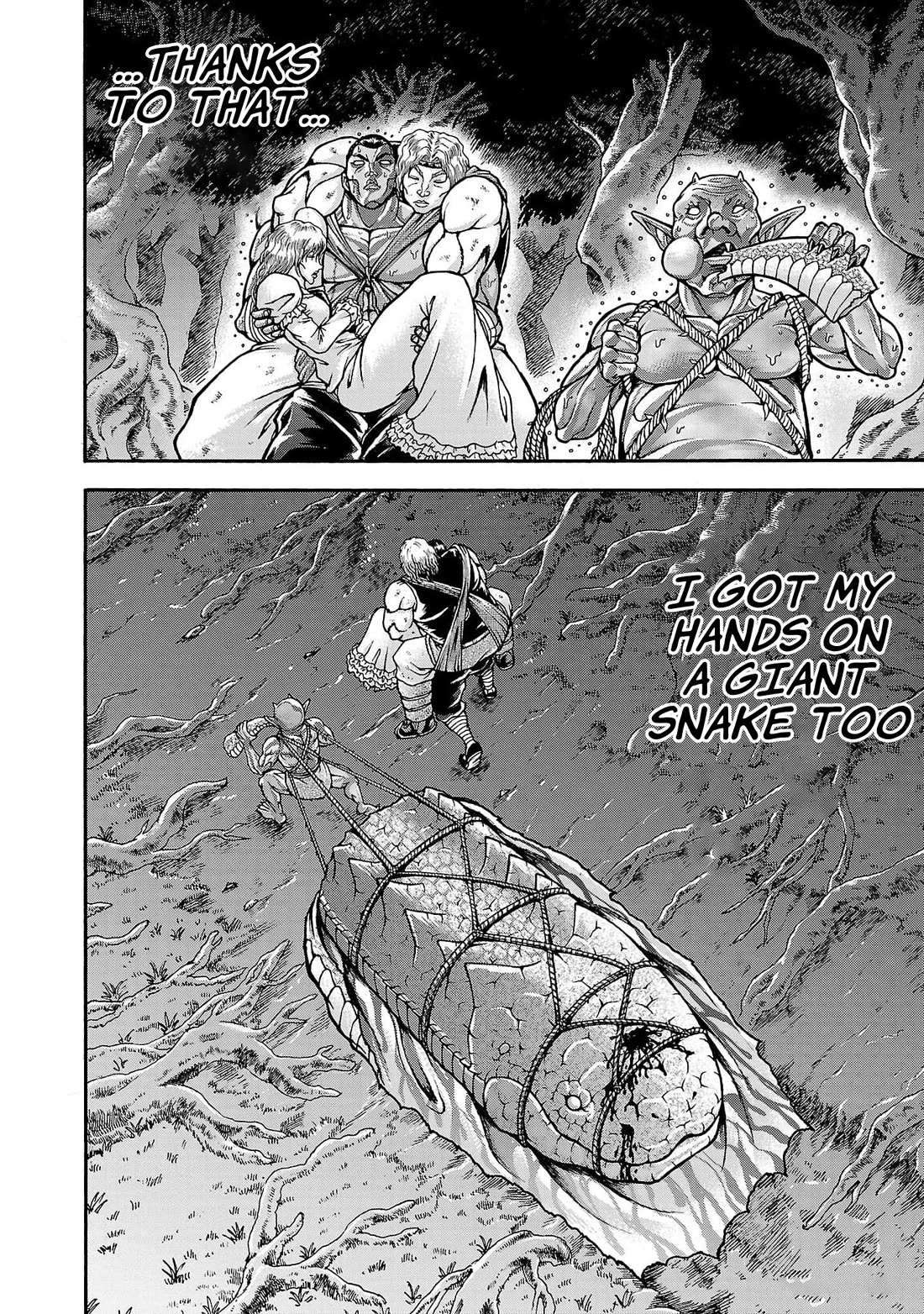 Baki Side Story - Retsu Kaioh Doesn't Mind Even if it's in another World Chapter 60 page 11 - Chapter 60: For second time...