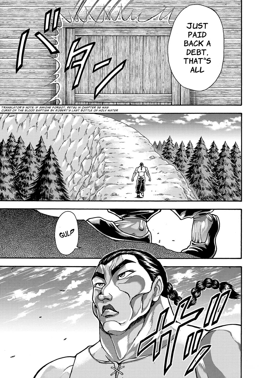 Baki Side Story - Retsu Kaioh Doesn't Mind Even if it's in another World Chapter 60 page 14 - Chapter 60: For second time...