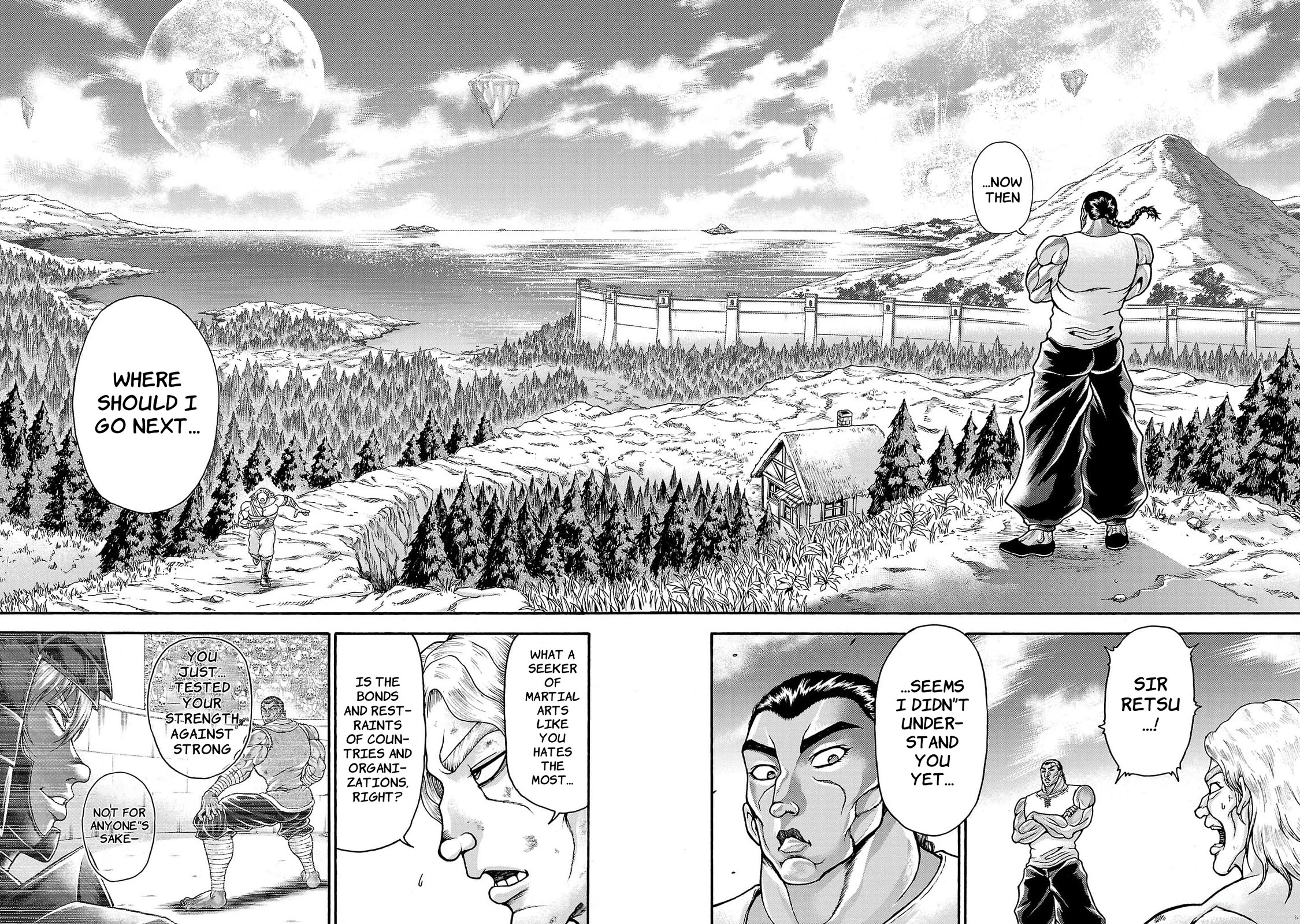 Baki Side Story - Retsu Kaioh Doesn't Mind Even if it's in another World Chapter 60 page 15 - Chapter 60: For second time...