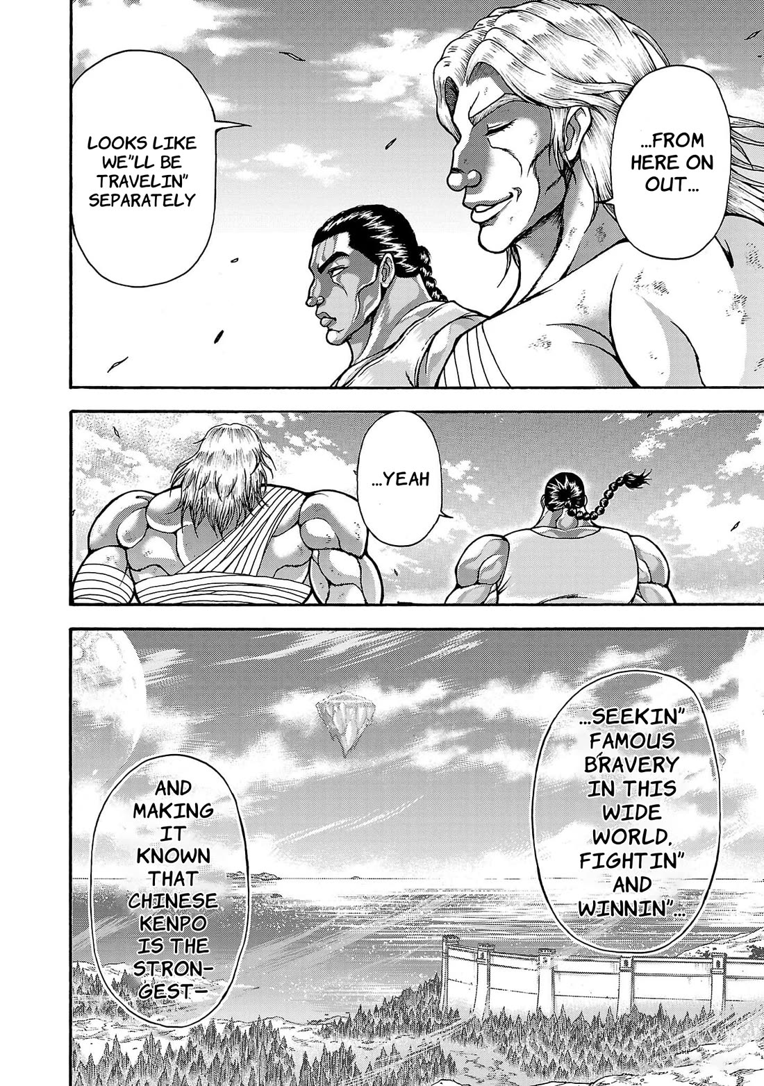 Baki Side Story - Retsu Kaioh Doesn't Mind Even if it's in another World Chapter 60 page 16 - Chapter 60: For second time...