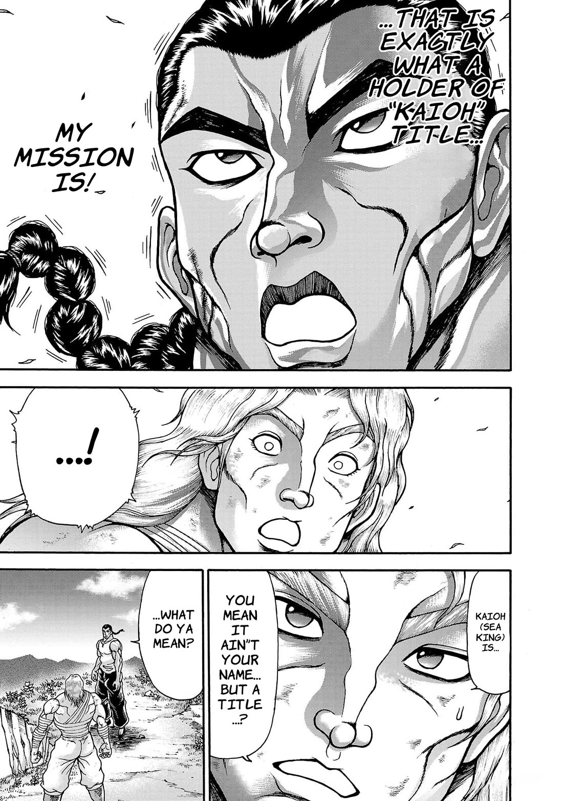 Baki Side Story - Retsu Kaioh Doesn't Mind Even if it's in another World Chapter 60 page 17 - Chapter 60: For second time...