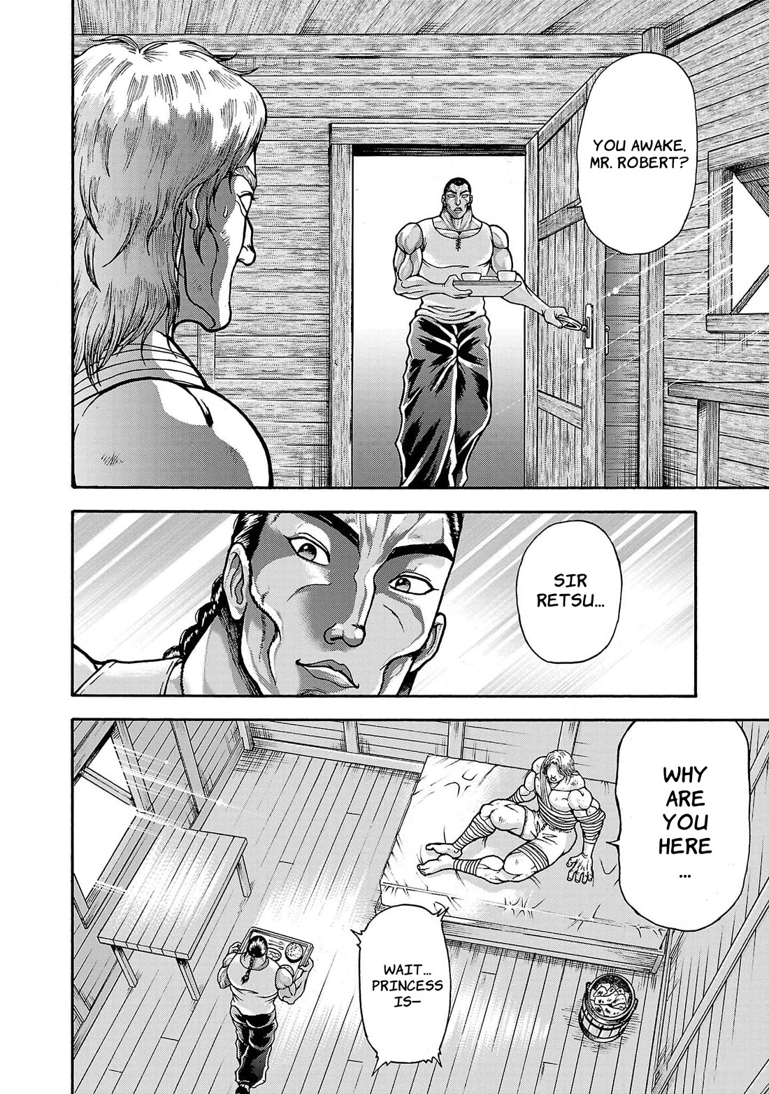 Baki Side Story - Retsu Kaioh Doesn't Mind Even if it's in another World Chapter 60 page 6 - Chapter 60: For second time...