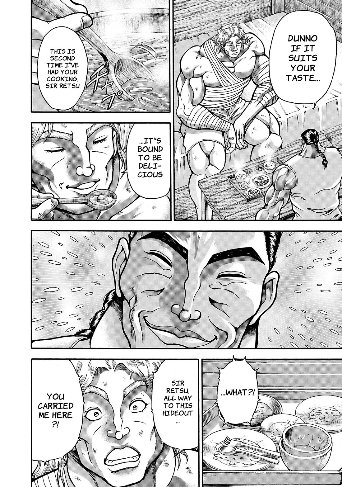 Baki Side Story - Retsu Kaioh Doesn't Mind Even if it's in another World Chapter 60 page 8 - Chapter 60: For second time...