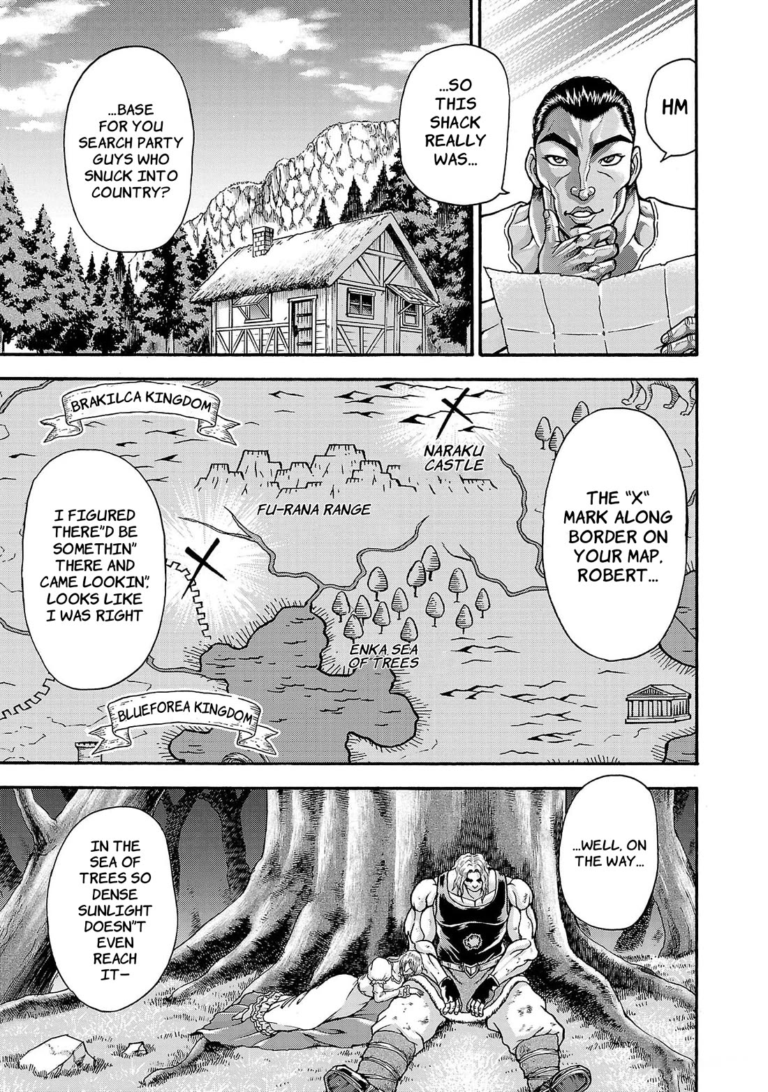 Baki Side Story - Retsu Kaioh Doesn't Mind Even if it's in another World Chapter 60 page 9 - Chapter 60: For second time...