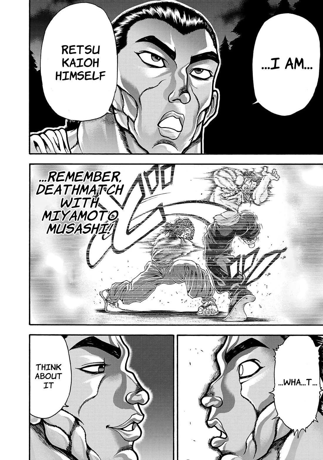 Baki Side Story - Retsu Kaioh Doesn't Mind Even if it's in another World Chapter 61 page 10 - Chapter 61: Return
