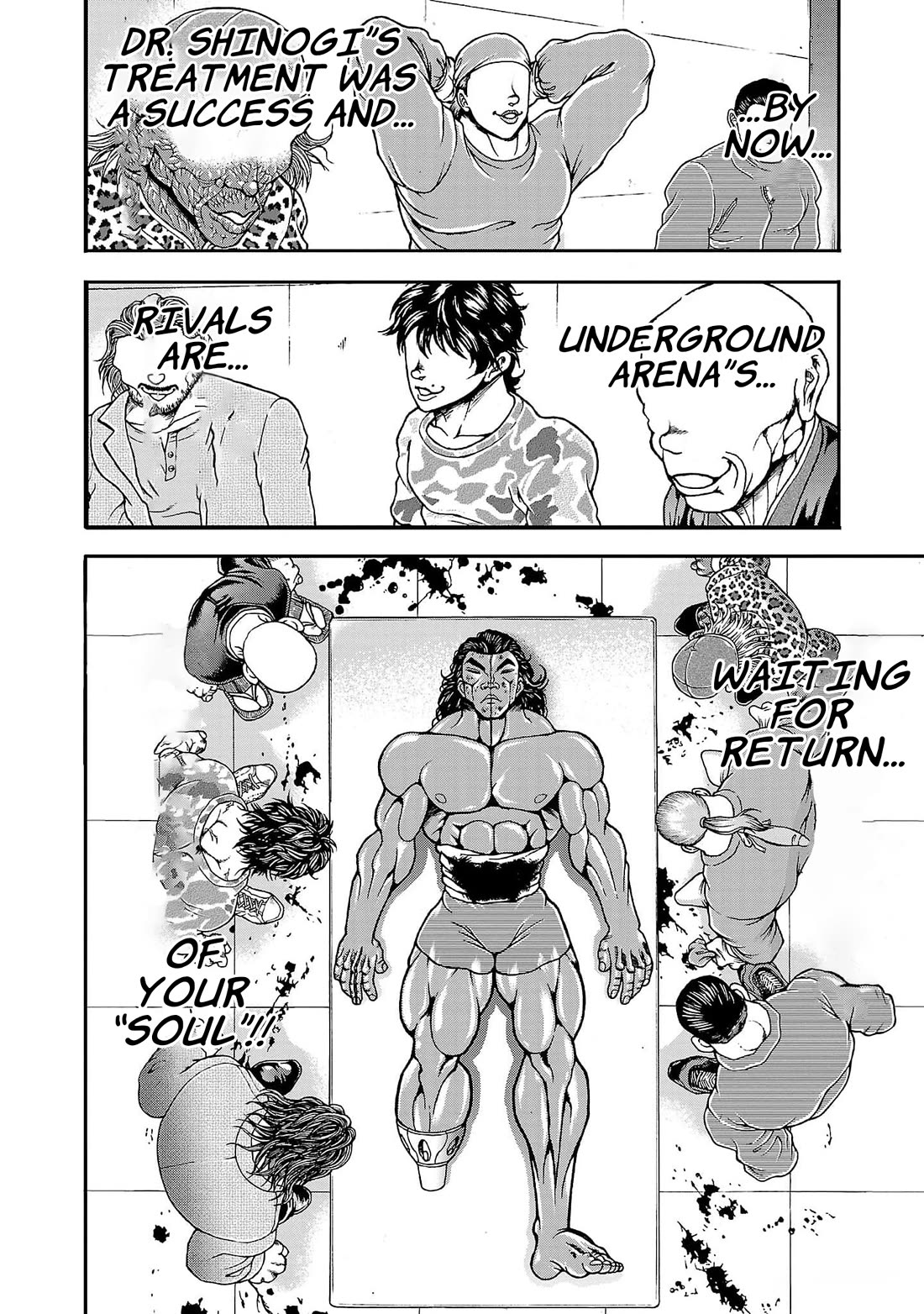 Baki Side Story - Retsu Kaioh Doesn't Mind Even if it's in another World Chapter 61 page 12 - Chapter 61: Return