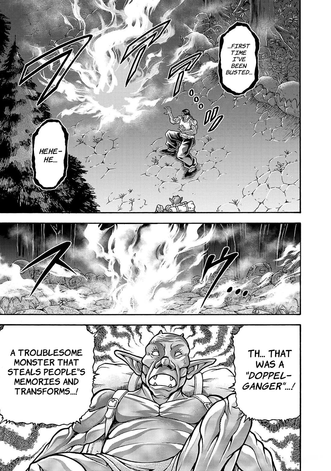 Baki Side Story - Retsu Kaioh Doesn't Mind Even if it's in another World Chapter 61 page 18 - Chapter 61: Return