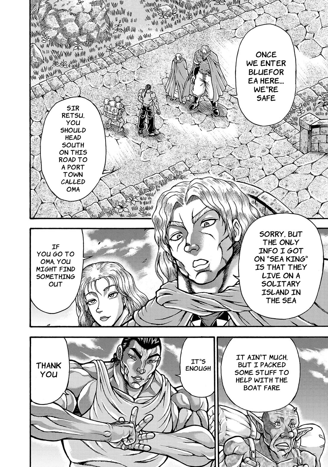 Baki Side Story - Retsu Kaioh Doesn't Mind Even if it's in another World Chapter 61 page 2 - Chapter 61: Return