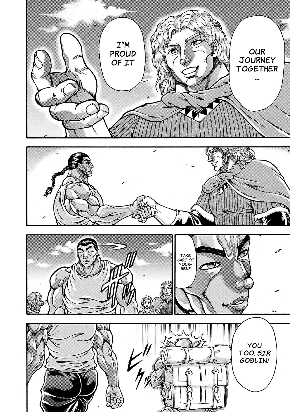 Baki Side Story - Retsu Kaioh Doesn't Mind Even if it's in another World Chapter 61 page 4 - Chapter 61: Return