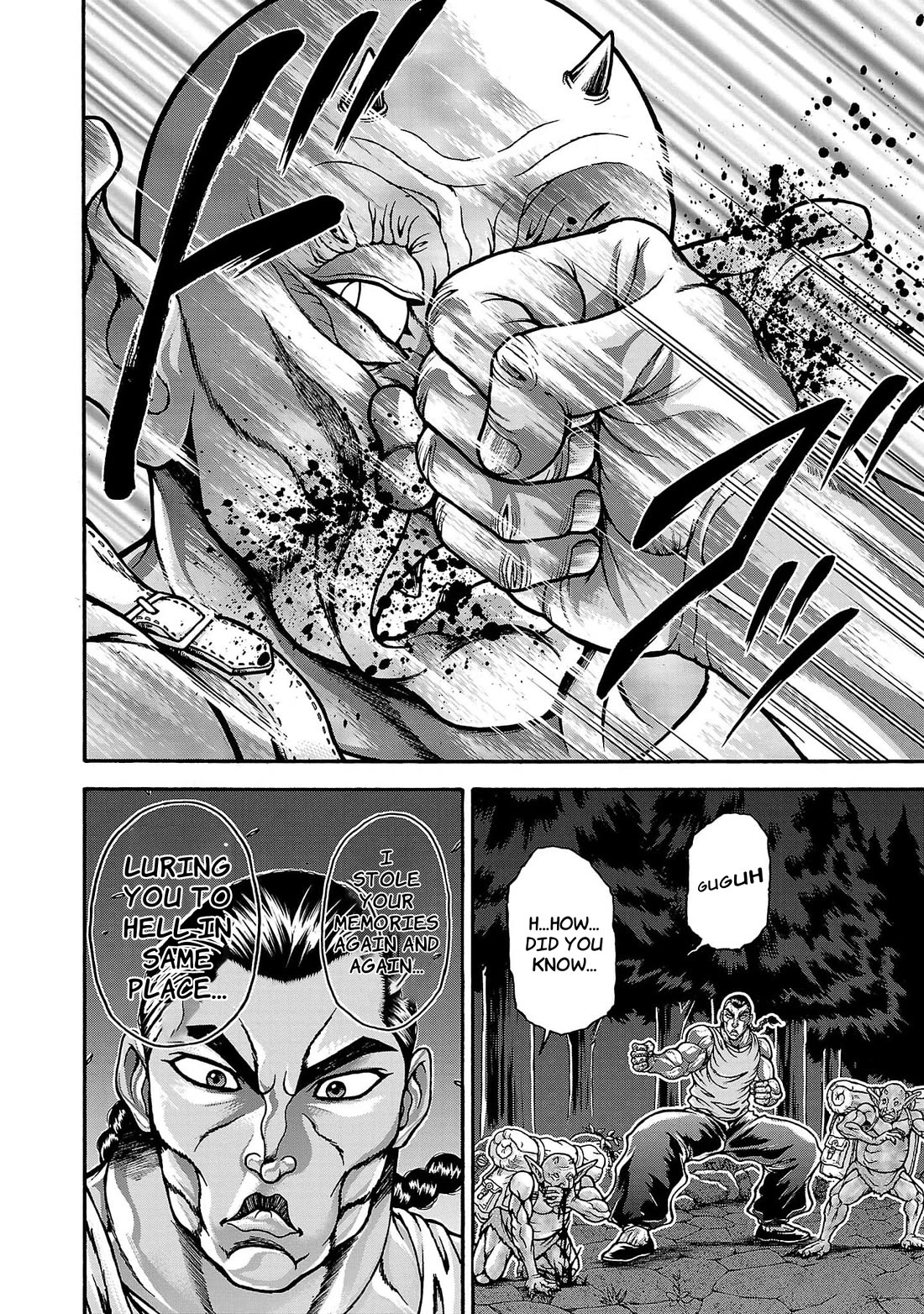 Baki Side Story - Retsu Kaioh Doesn't Mind Even if it's in another World Chapter 62 page 16 - Chapter 62: Going in circles