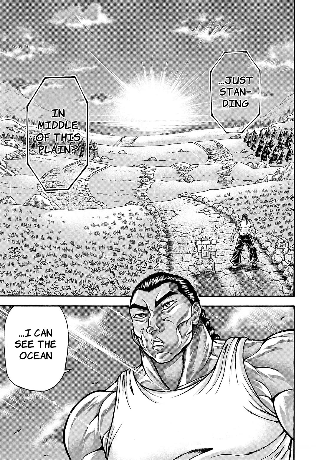 Baki Side Story - Retsu Kaioh Doesn't Mind Even if it's in another World Chapter 62 page 19 - Chapter 62: Going in circles
