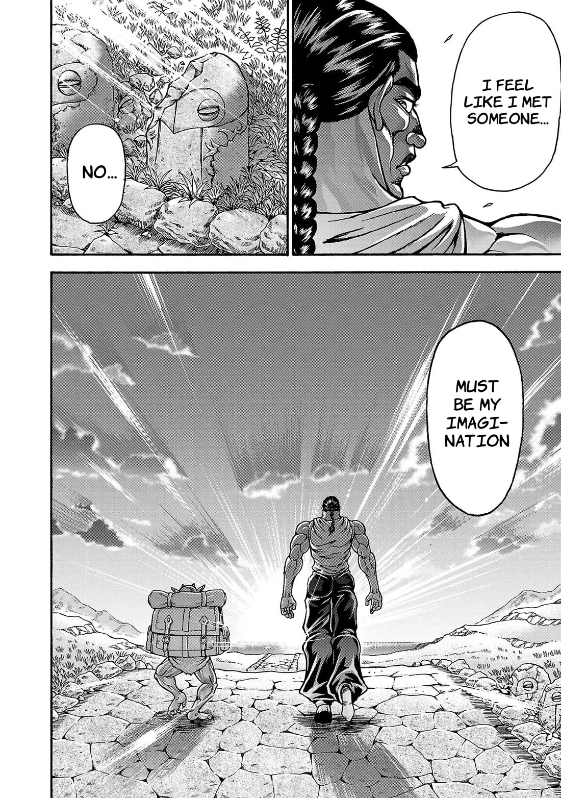 Baki Side Story - Retsu Kaioh Doesn't Mind Even if it's in another World Chapter 62 page 20 - Chapter 62: Going in circles