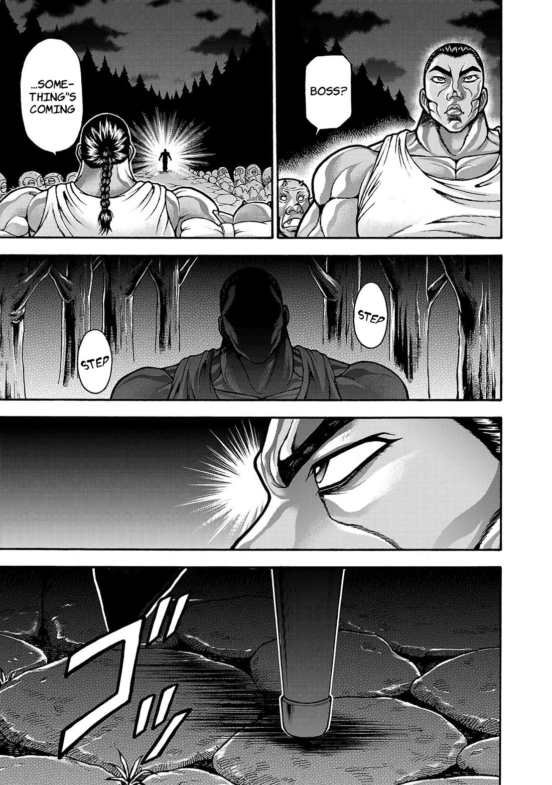 Baki Side Story - Retsu Kaioh Doesn't Mind Even if it's in another World Chapter 62 page 3 - Chapter 62: Going in circles