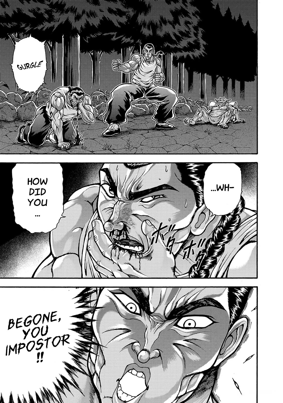 Baki Side Story - Retsu Kaioh Doesn't Mind Even if it's in another World Chapter 62 page 7 - Chapter 62: Going in circles