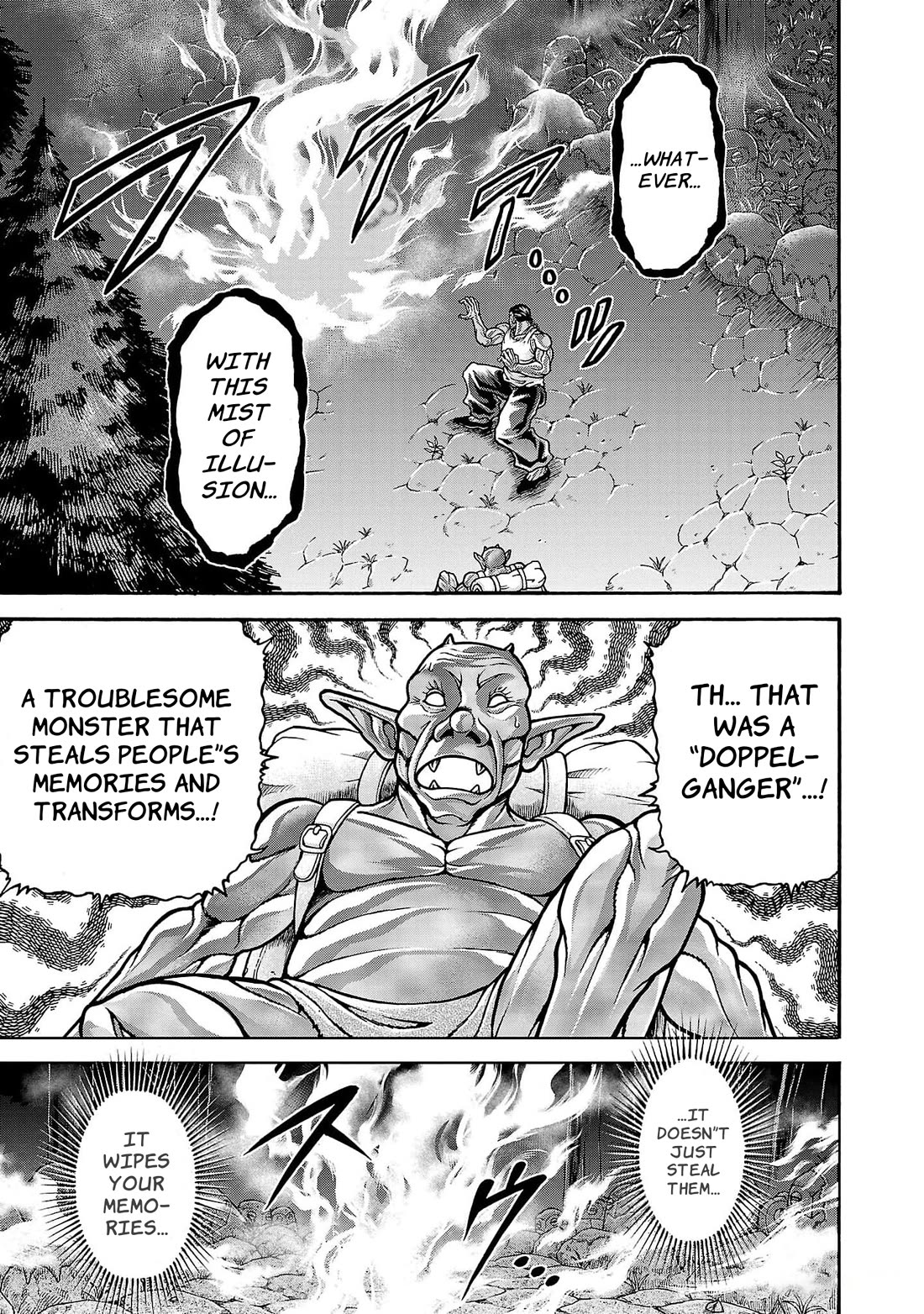 Baki Side Story - Retsu Kaioh Doesn't Mind Even if it's in another World Chapter 62 page 9 - Chapter 62: Going in circles