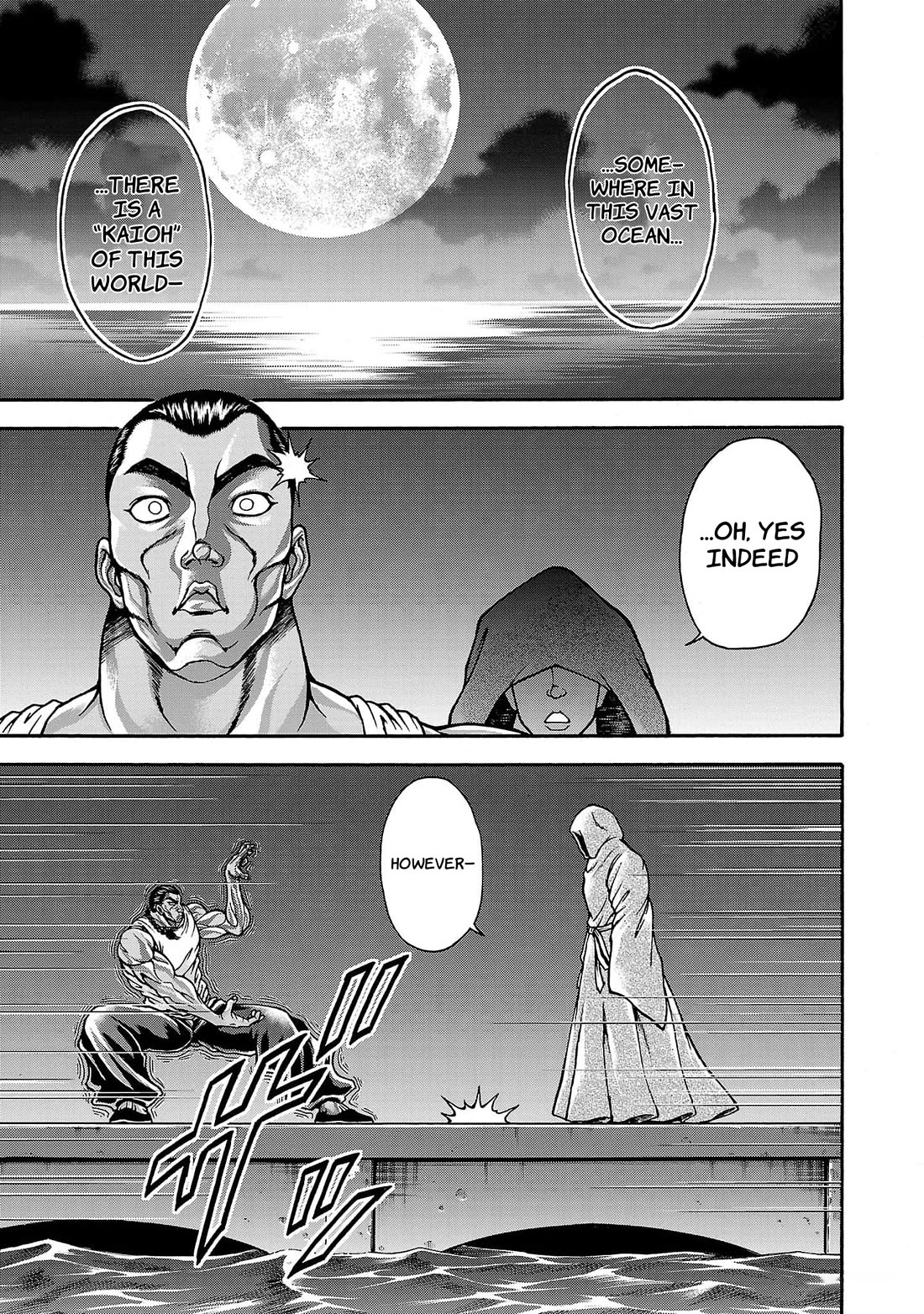 Baki Side Story - Retsu Kaioh Doesn't Mind Even if it's in another World Chapter 63 page 15 - Chapter 63: Port Town Oma