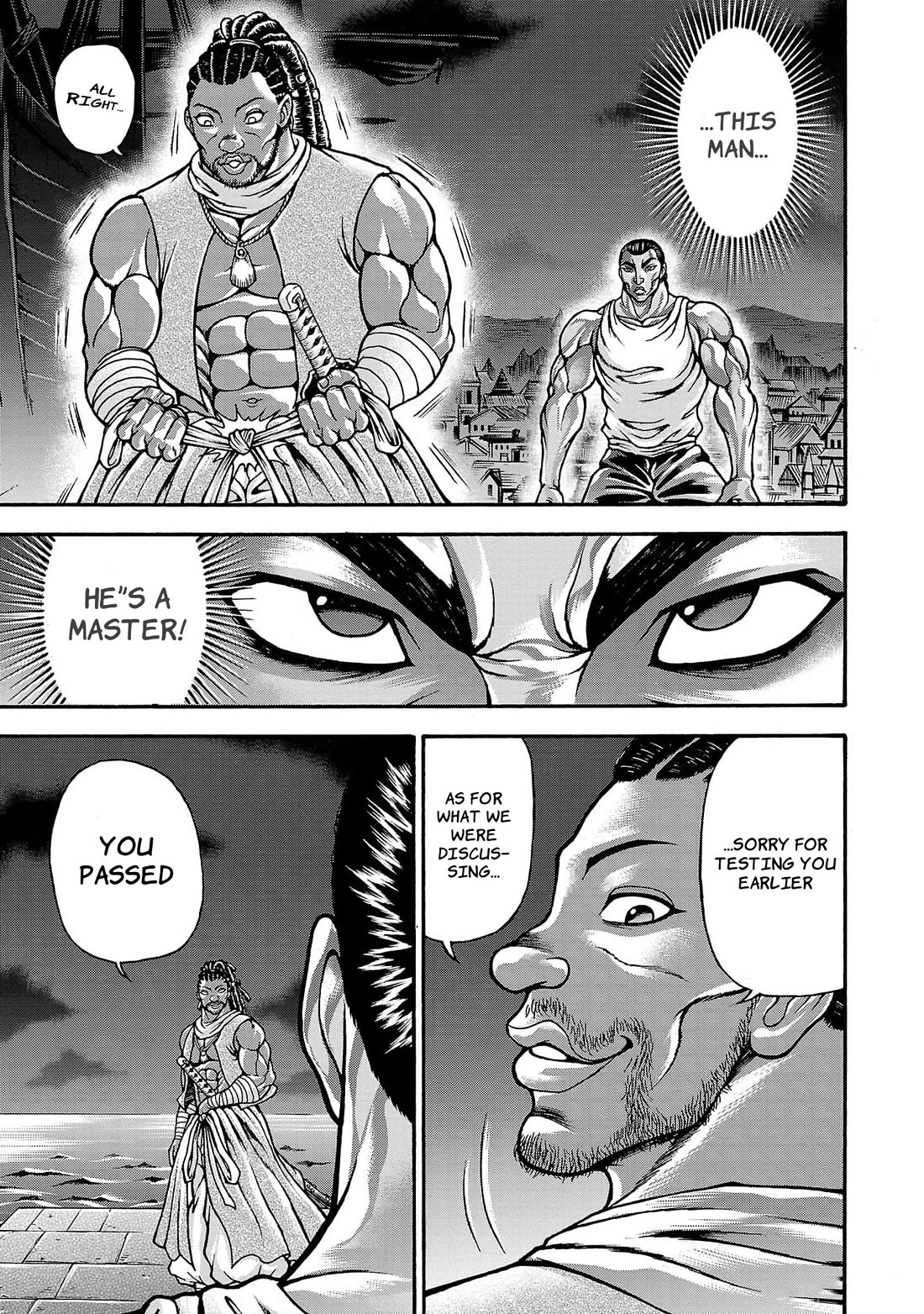 Baki Side Story - Retsu Kaioh Doesn't Mind Even if it's in another World Chapter 64 page 16 - Chapter 64: Giant octopus
