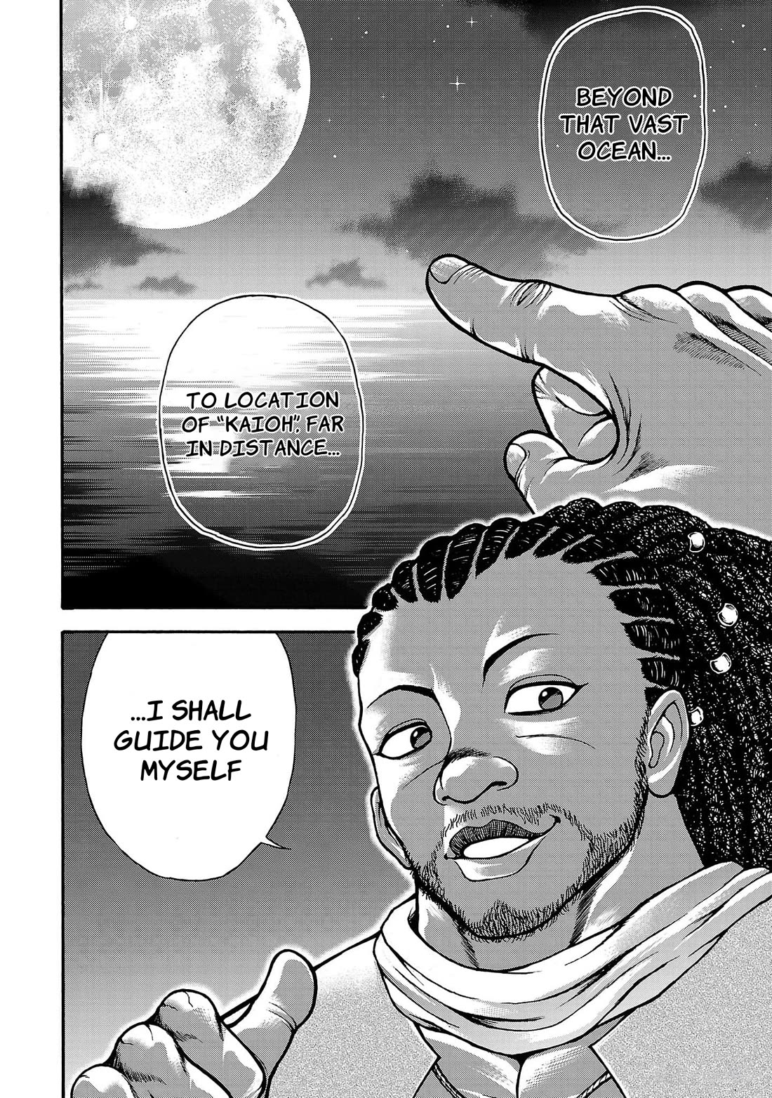 Baki Side Story - Retsu Kaioh Doesn't Mind Even if it's in another World Chapter 64 page 17 - Chapter 64: Giant octopus